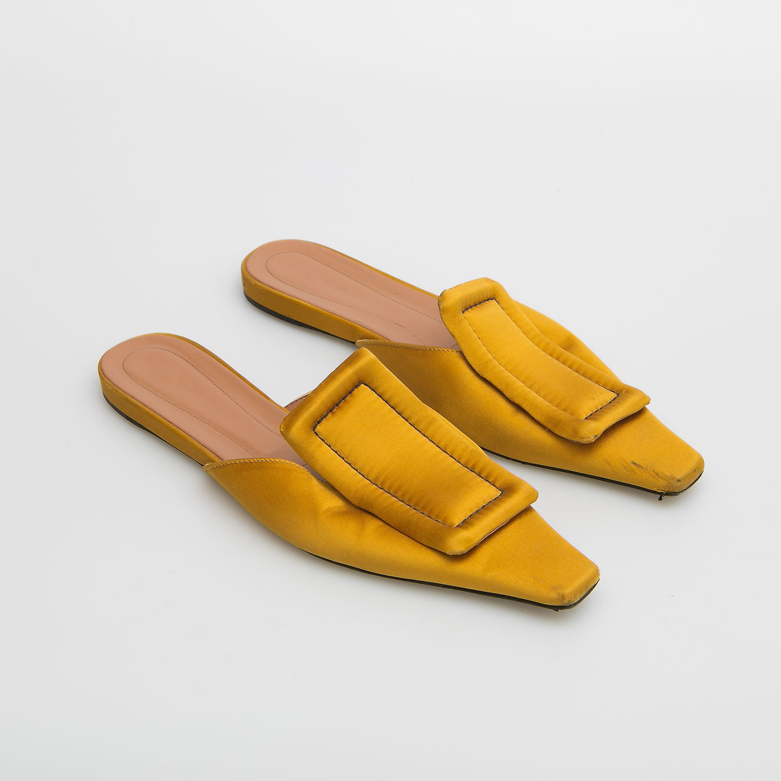 Мюли  желтого цвета Marni - фото из каталога магазина брендовой одежды Second Friend Store Мюли Marni - купить оригинал в секонд-хенде SFS - 2