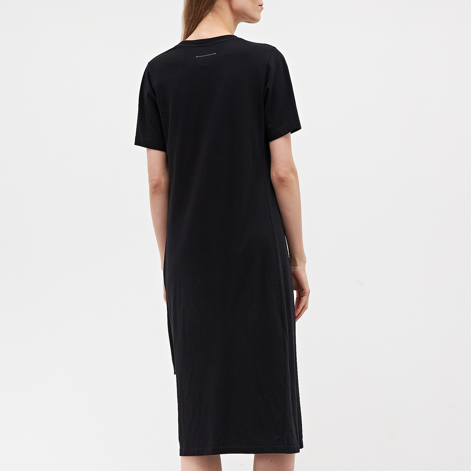 Платье черного цвета MM6 Maison Margiela - фото из каталога магазина брендовой одежды Second Friend Store Платье MM6 Maison Margiela - купить оригинал в секонд-хенде SFS - 2