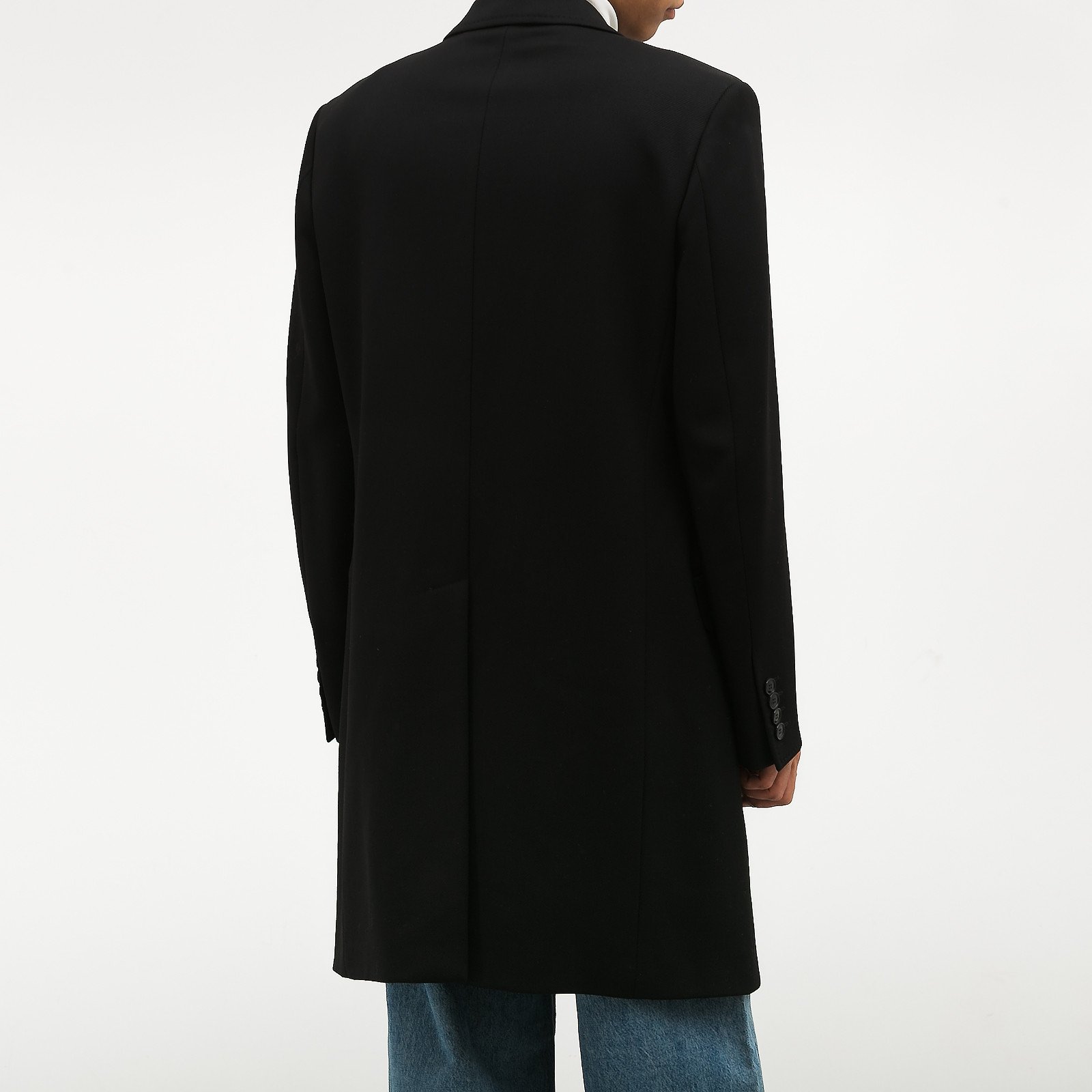 Пальто черного цвета Dolce&Gabbana - фото из каталога магазина брендовой одежды Second Friend Store Пальто Dolce&Gabbana - купить оригинал в секонд-хенде SFS - 2