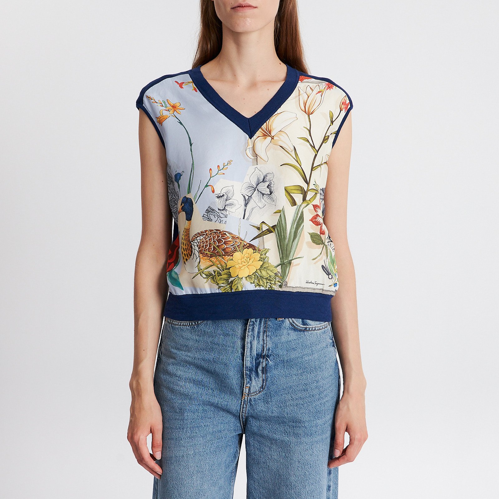 Жилет Salvatore Ferragamo - купить оригинал в секонд-хенде SFS - 1