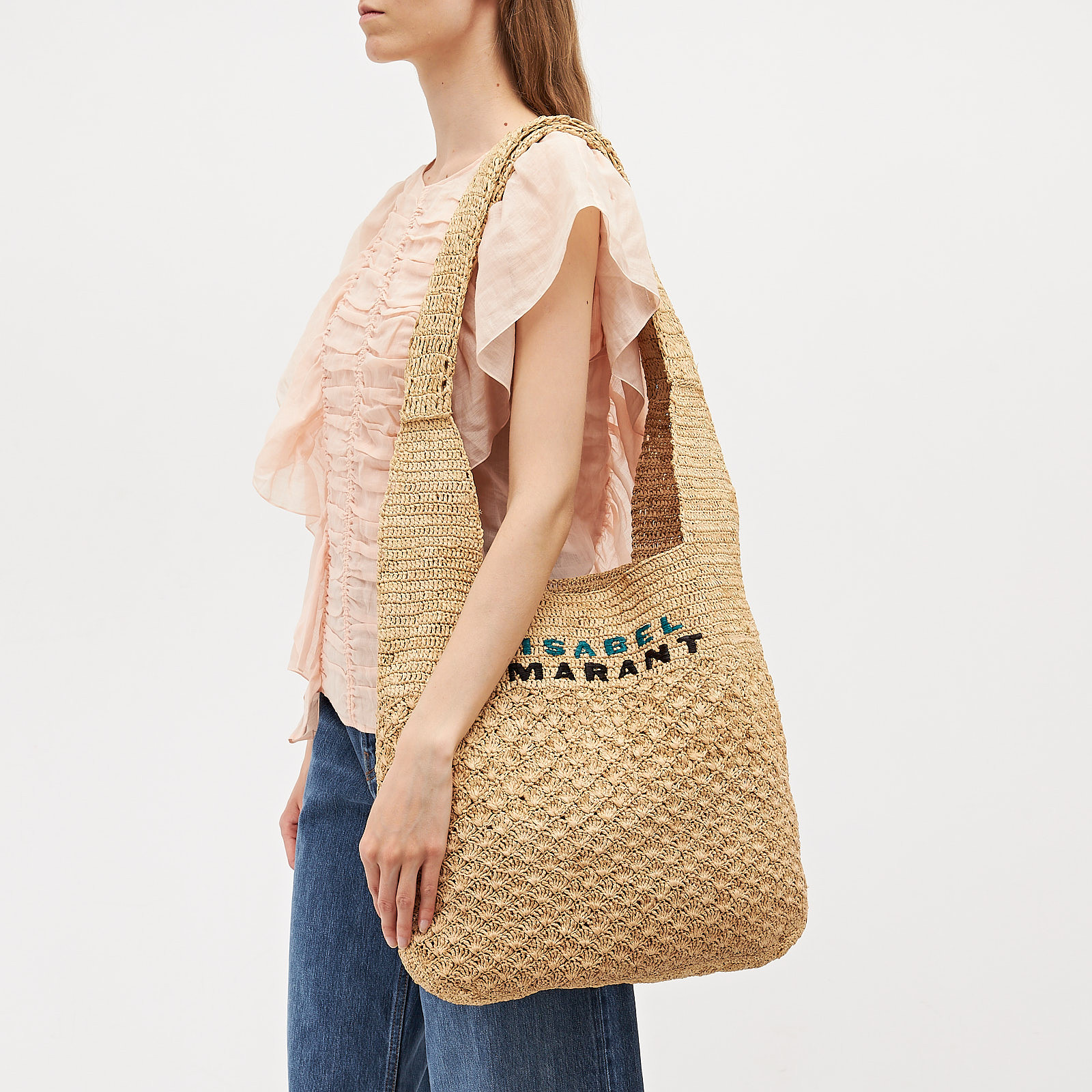 Сумка бежевого цвета Isabel Marant - фото из каталога магазина брендовой одежды Second Friend Store Сумка Isabel Marant - купить оригинал в секонд-хенде SFS - 2