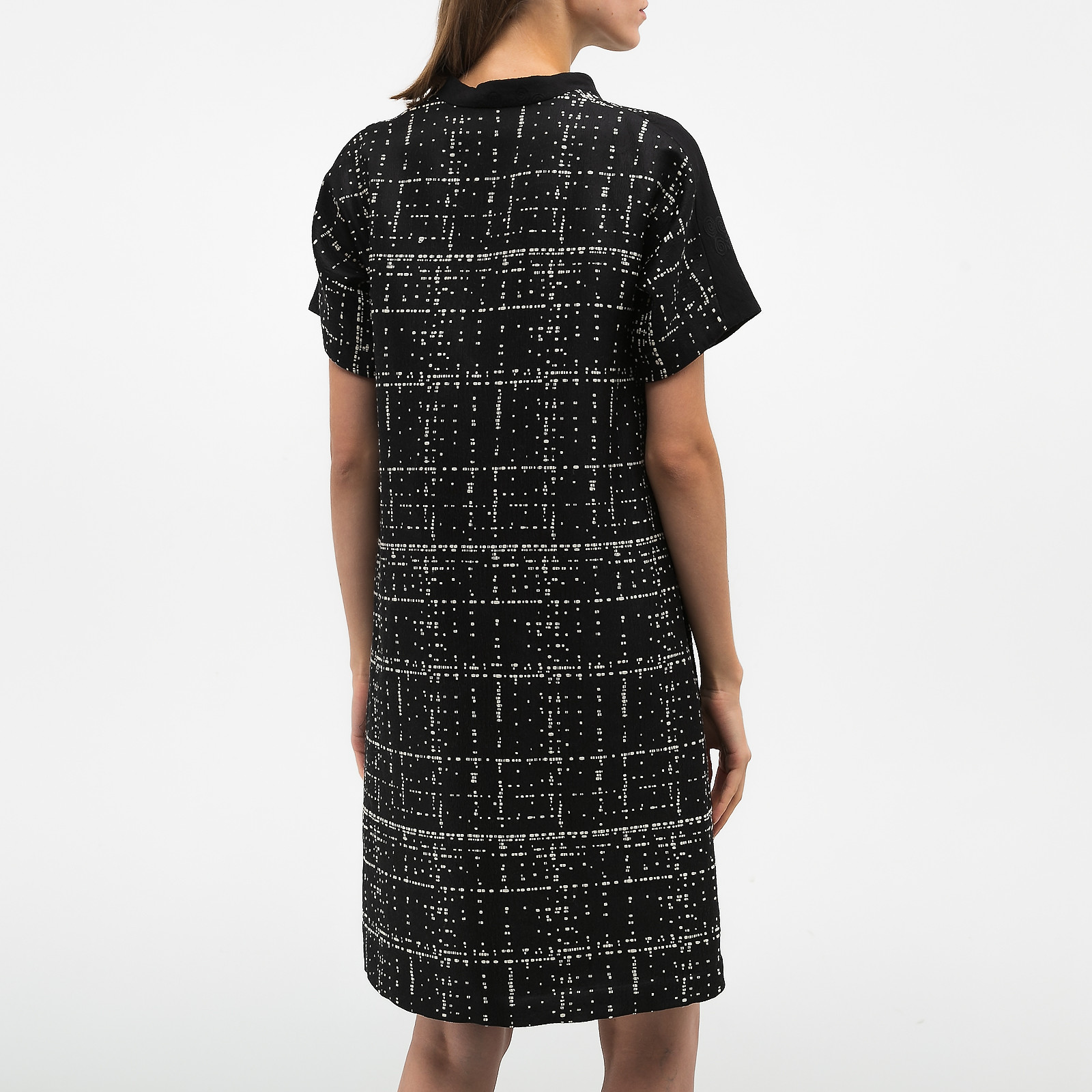 Платье черного цвета Kenzo - фото из каталога магазина брендовой одежды Second Friend Store Платье Kenzo - купить оригинал в секонд-хенде SFS - 3