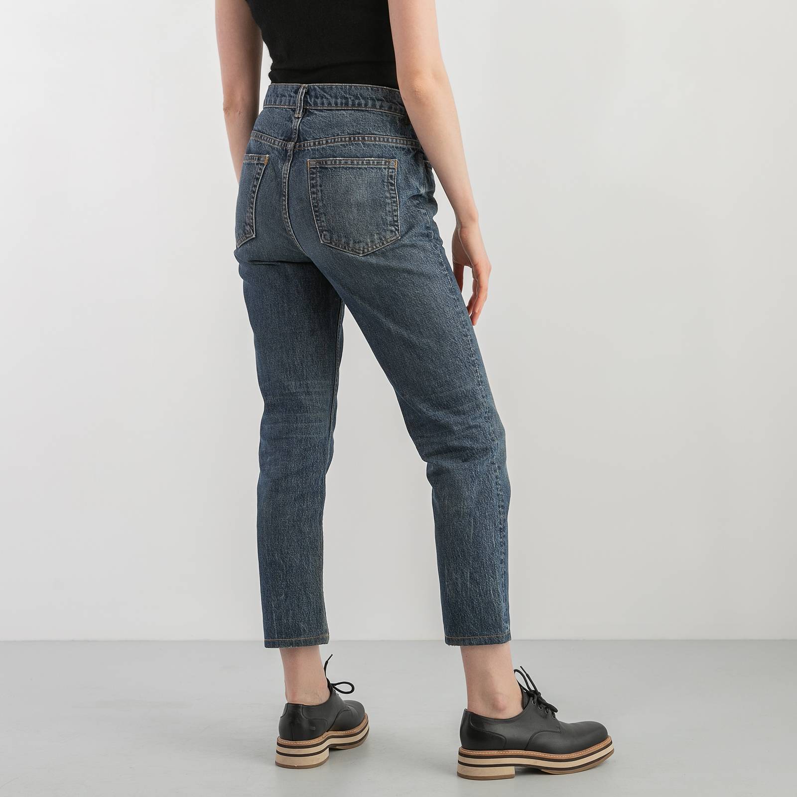 Джинсы Denim X Alexander Wang синие, купить за 6400 ₽ SFS