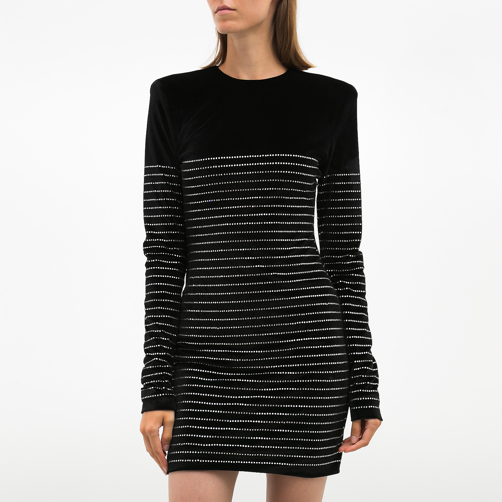 Платье черного цвета Alexandre Vauthier - фото из каталога магазина брендовой одежды Second Friend Store Платье Alexandre Vauthier - купить оригинал в секонд-хенде SFS - 1