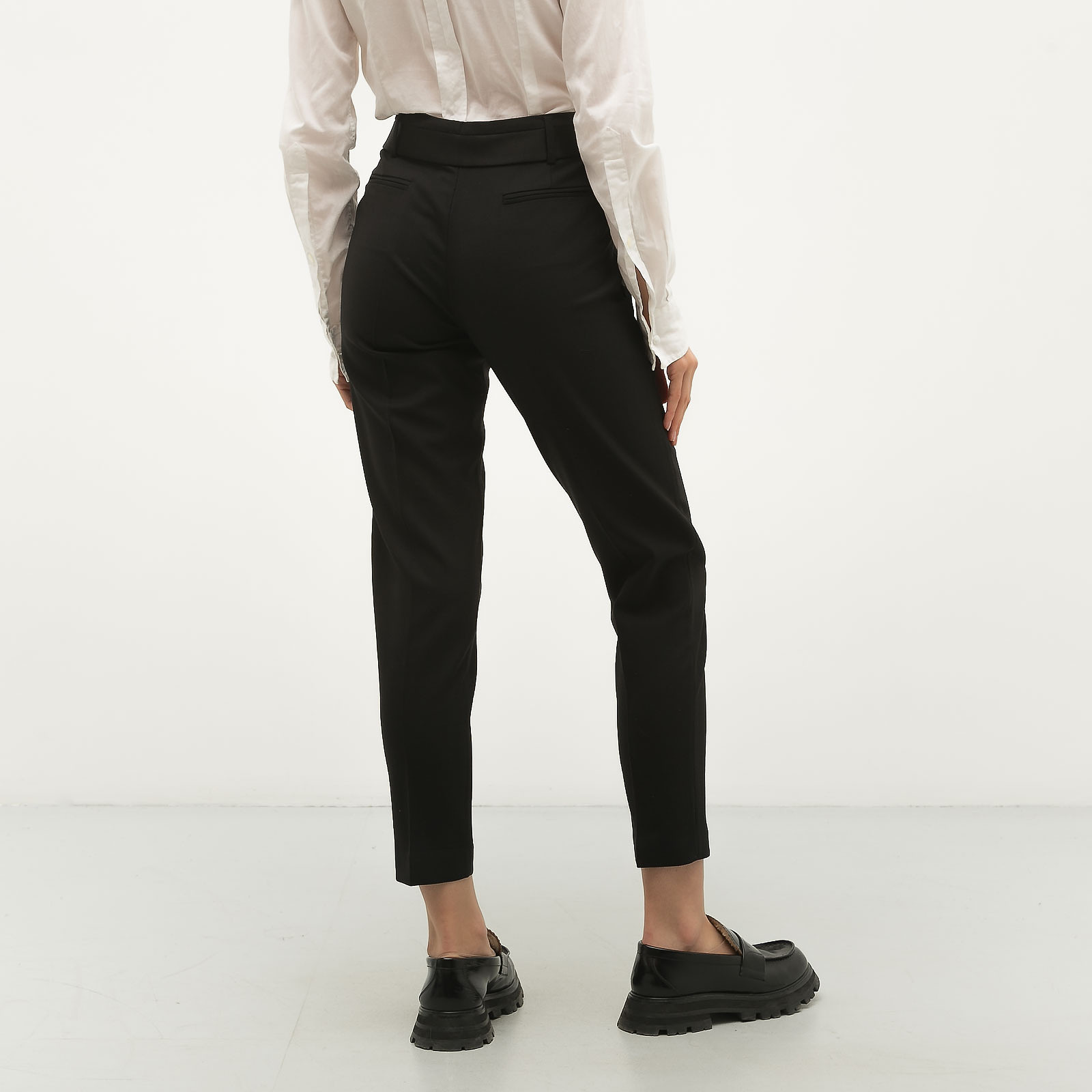 Брюки черного цвета Alexander Wang - фото из каталога магазина брендовой одежды Second Friend Store Брюки Alexander Wang - купить оригинал в секонд-хенде SFS - 3