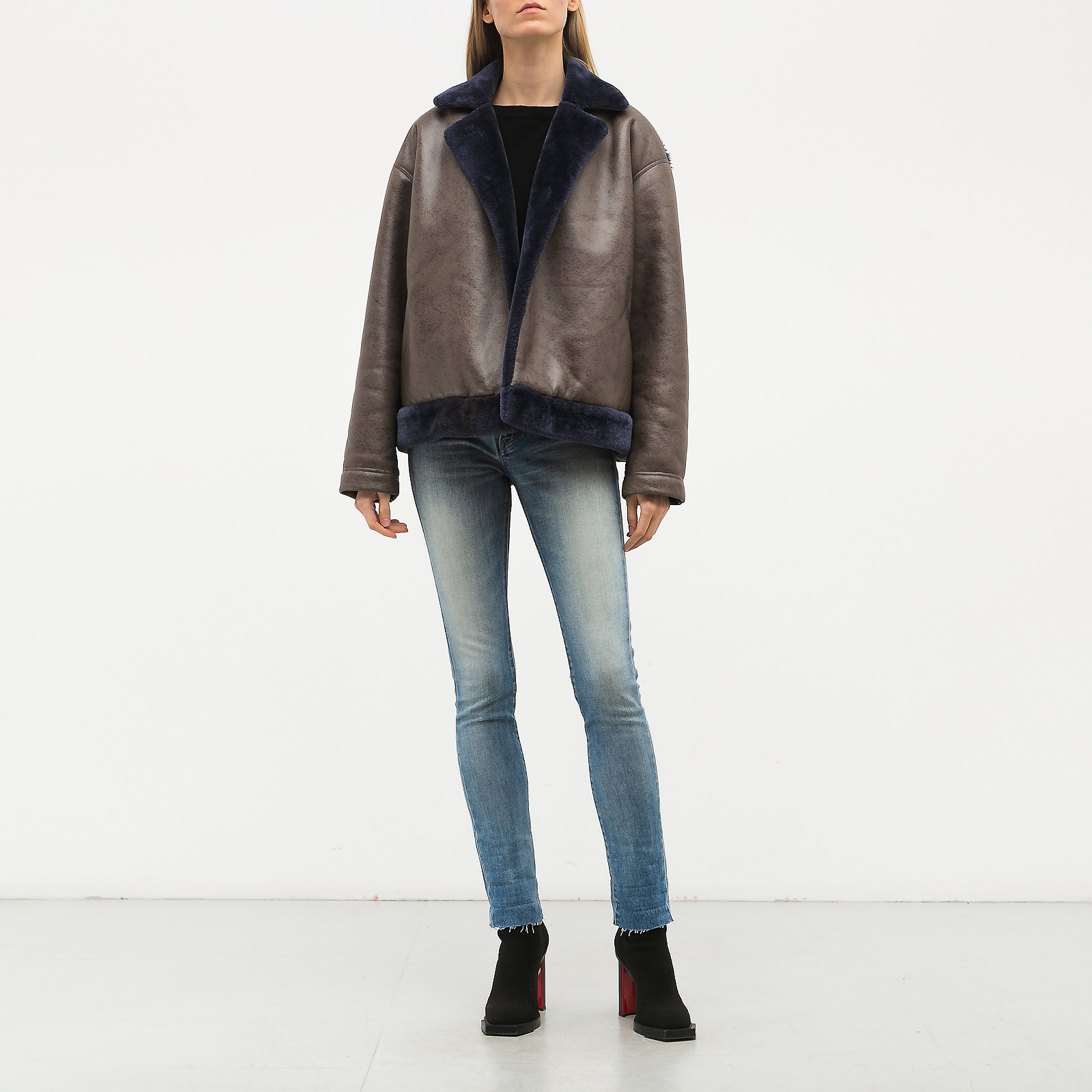 Куртка серого цвета Masterpeace - фото из каталога магазина брендовой одежды Second Friend Store Куртка Masterpeace - купить оригинал в секонд-хенде SFS - 2