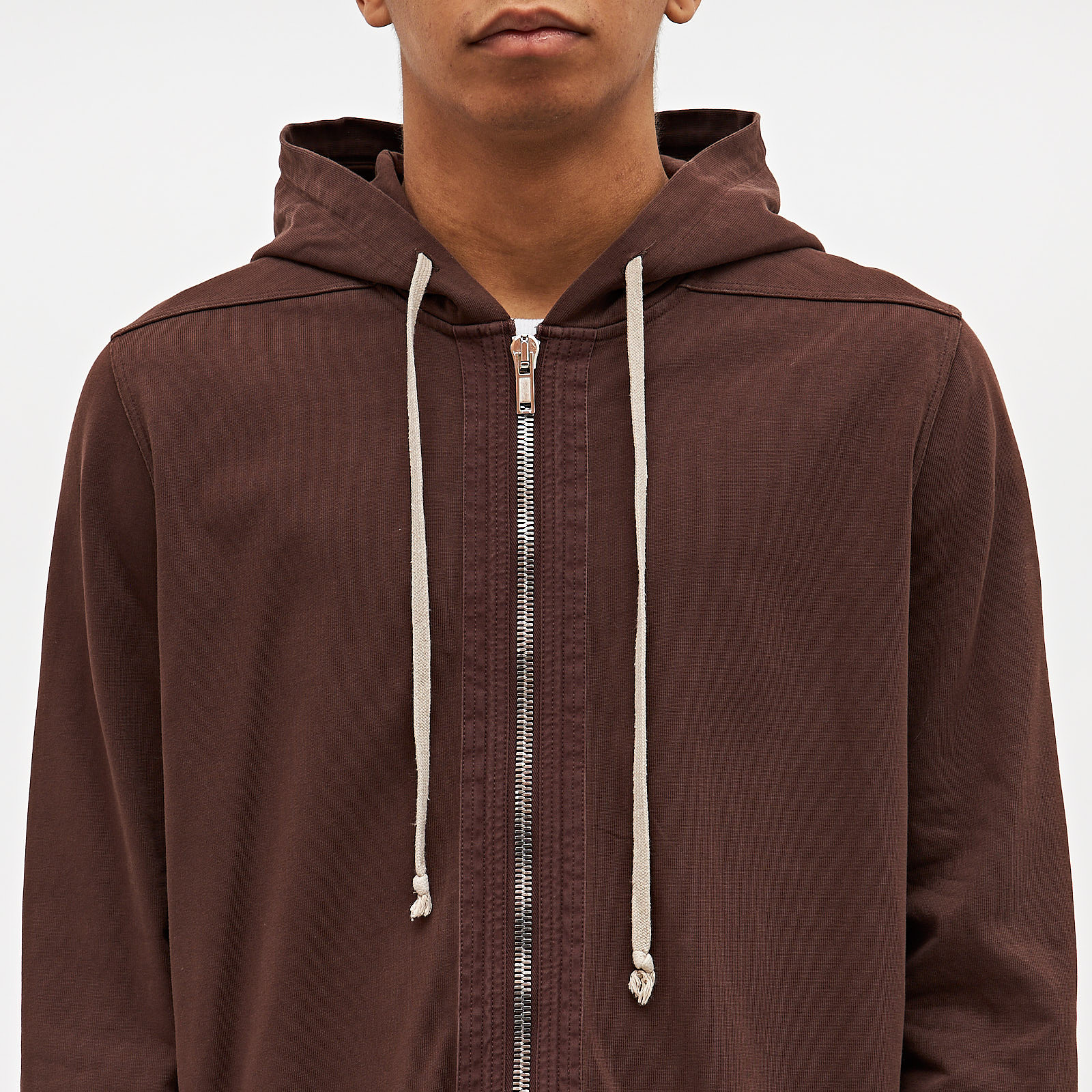 Худи коричневого цвета Rick Owens - фото из каталога магазина брендовой одежды Second Friend Store Худи Rick Owens - купить оригинал в секонд-хенде SFS - 4