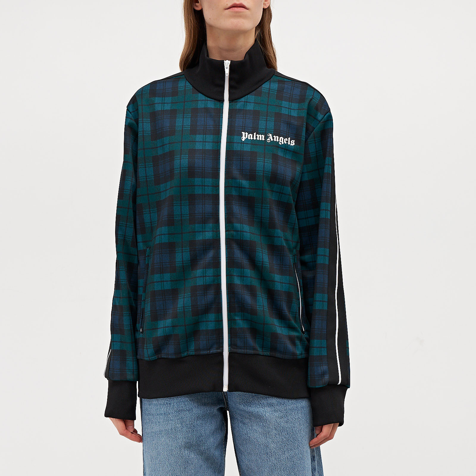 Куртка зеленого цвета Palm Angels - фото из каталога магазина брендовой одежды Second Friend Store Куртка Palm Angels - купить оригинал в секонд-хенде SFS - 1