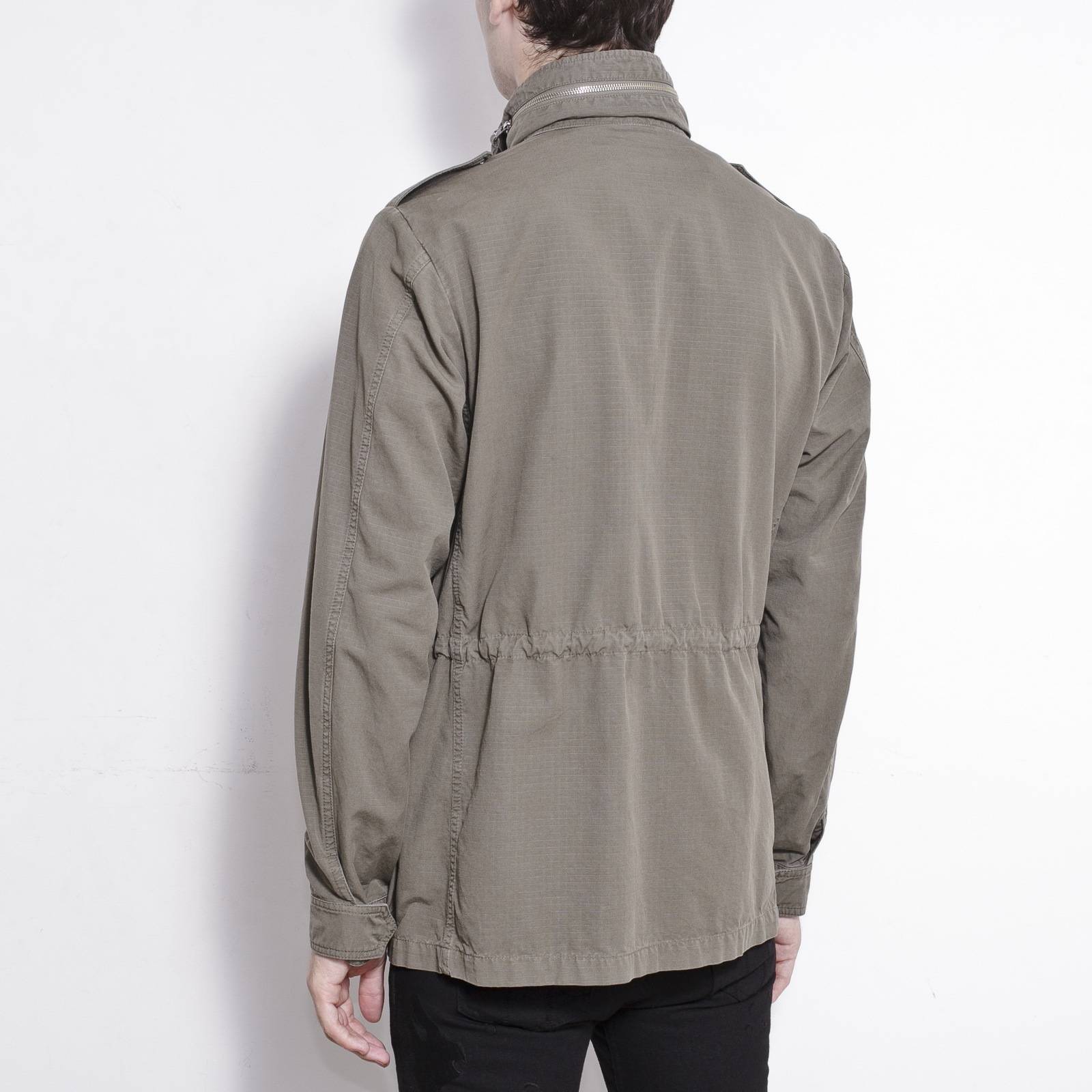 Куртка серого цвета Alberto Aspesi - фото из каталога магазина брендовой одежды Second Friend Store Куртка Alberto Aspesi - купить оригинал в секонд-хенде SFS - 3