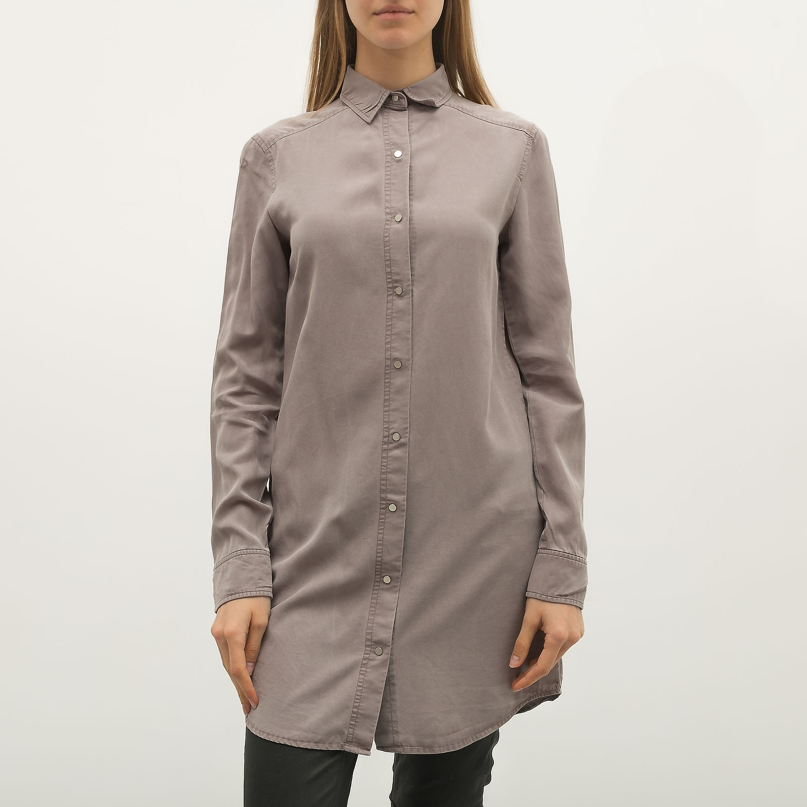 Платье серого цвета T by Alexander Wang - фото из каталога магазина брендовой одежды Second Friend Store Платье T by Alexander Wang - купить оригинал в секонд-хенде SFS - 1