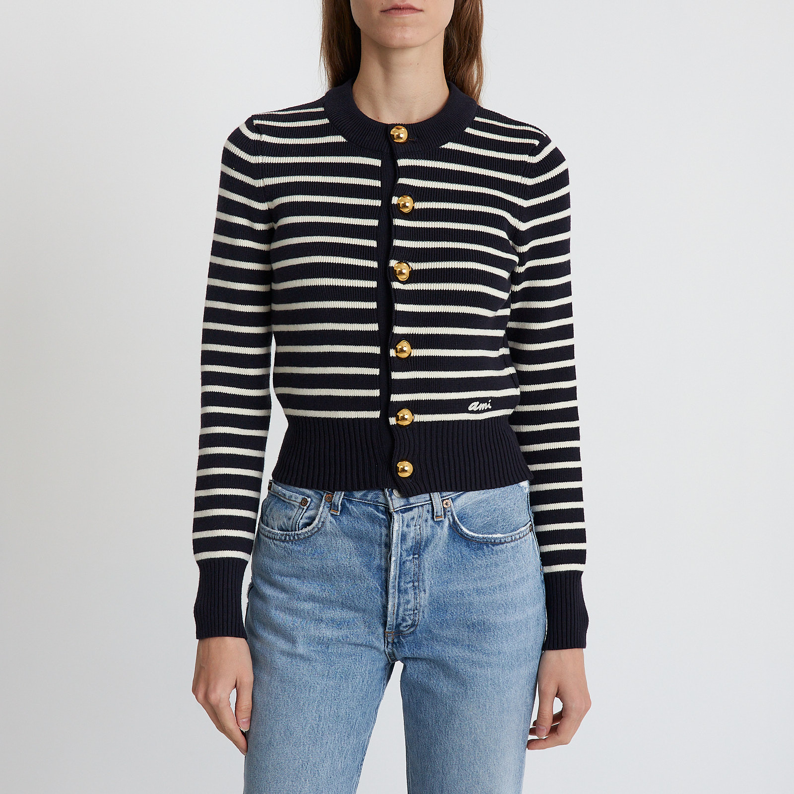 Кардиган Ami - купить оригинал в секонд-хенде SFS - 1