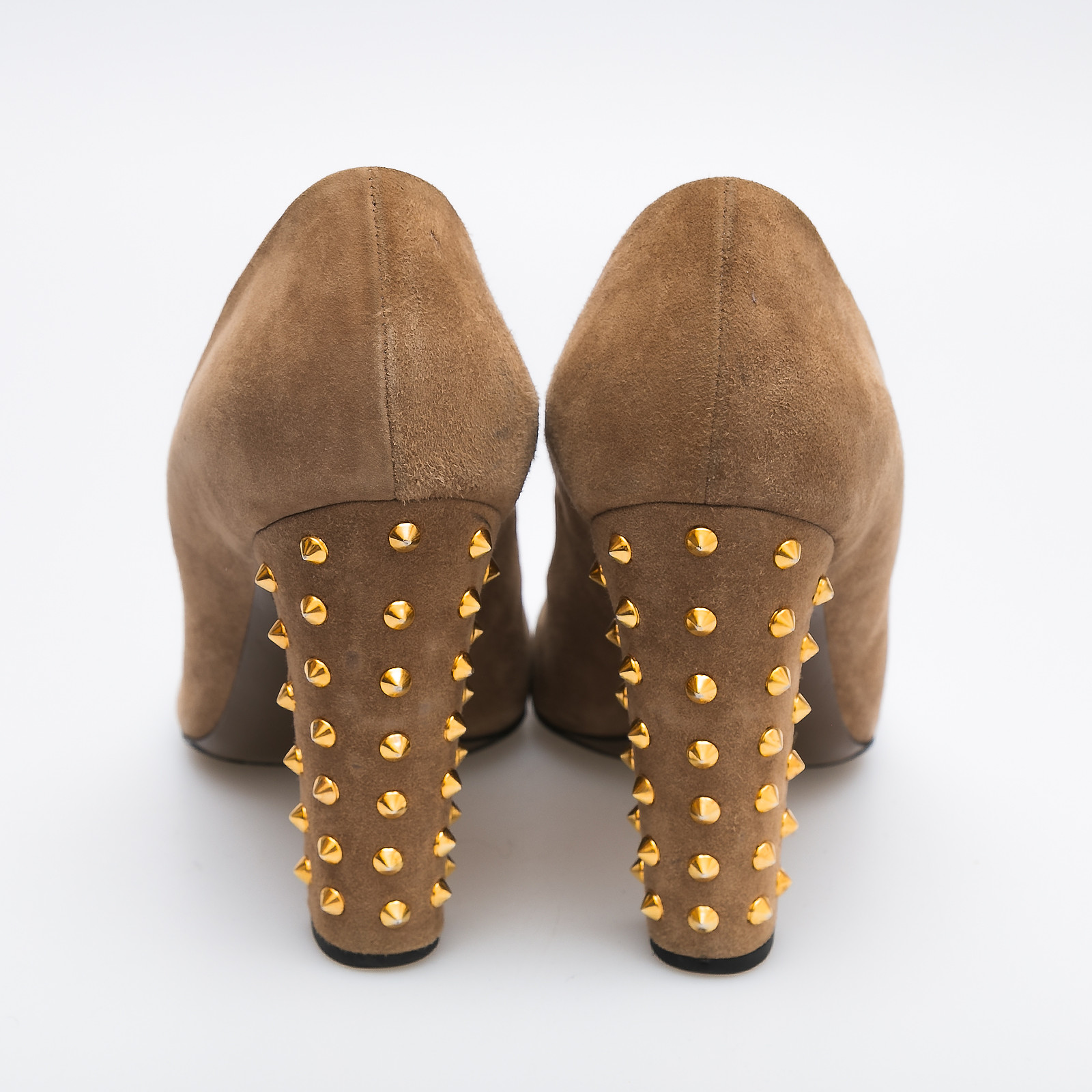 Туфли бежевого цвета Gucci - фото из каталога магазина брендовой одежды Second Friend Store Туфли Gucci - купить оригинал в секонд-хенде SFS - 3