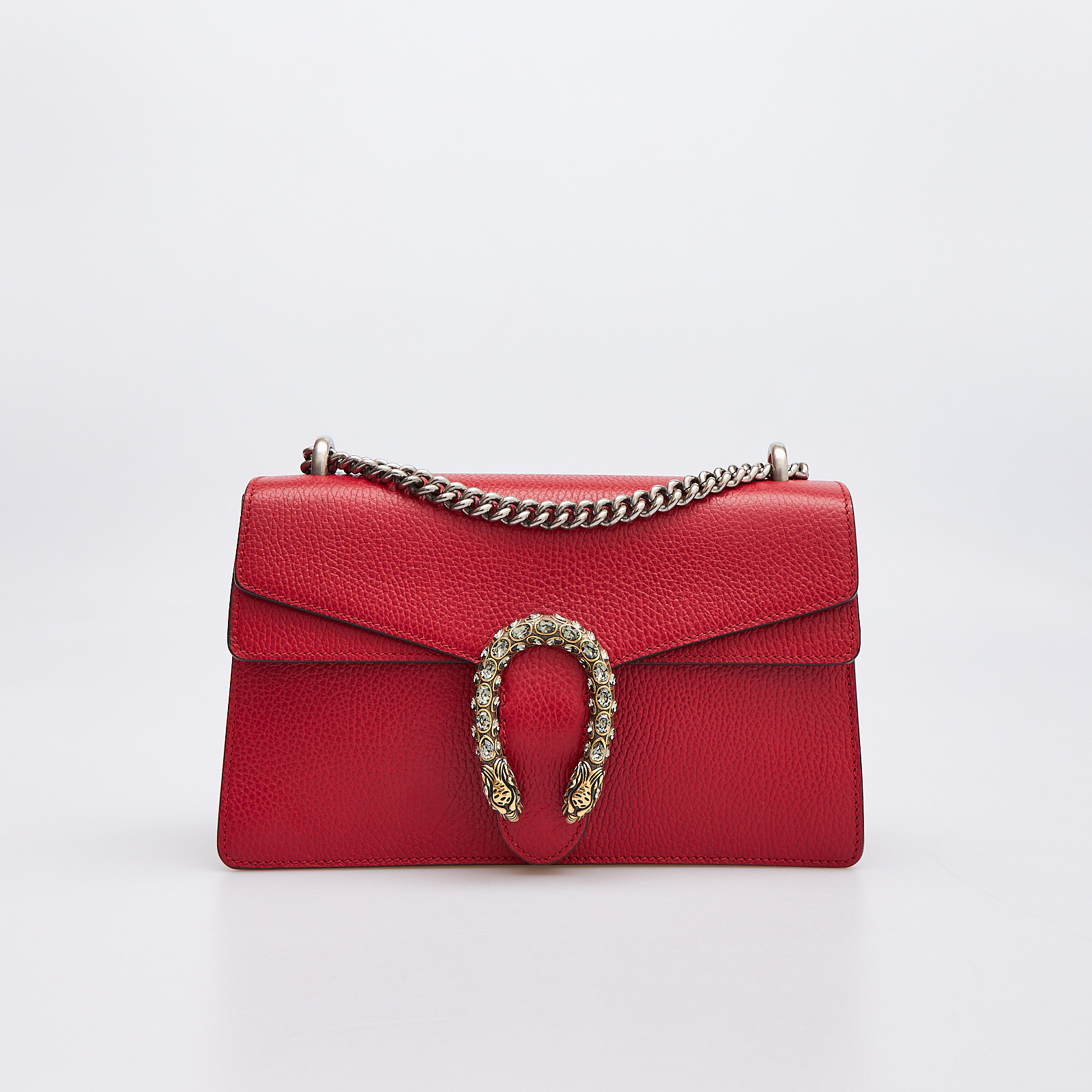 Сумка  красного цвета Gucci - фото из каталога магазина брендовой одежды Second Friend Store Сумка Gucci - купить оригинал в секонд-хенде SFS - 1