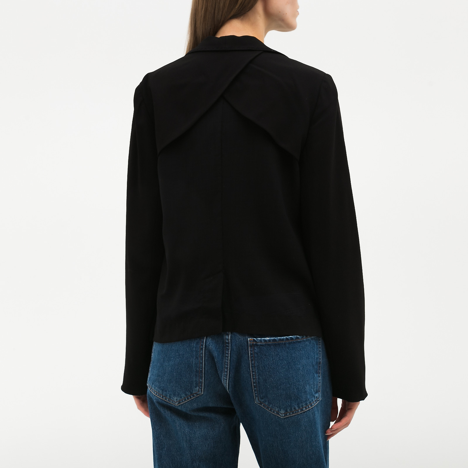 Пиджак черного цвета Alexander Wang - фото из каталога магазина брендовой одежды Second Friend Store Пиджак Alexander Wang - купить оригинал в секонд-хенде SFS - 3