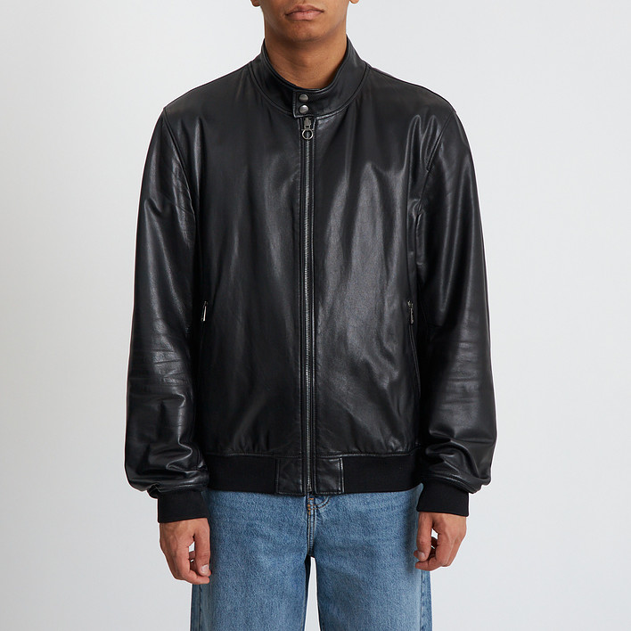 Кожаная куртка Salvatore Ferragamo