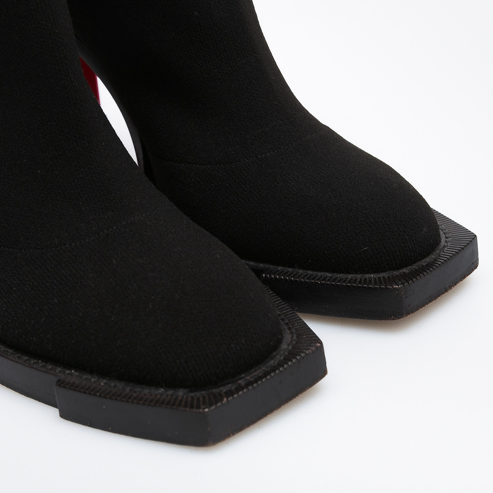 Сапоги черного цвета Alexander McQueen - фото из каталога магазина брендовой одежды Second Friend Store Сапоги Alexander McQueen - купить оригинал в секонд-хенде SFS - 4