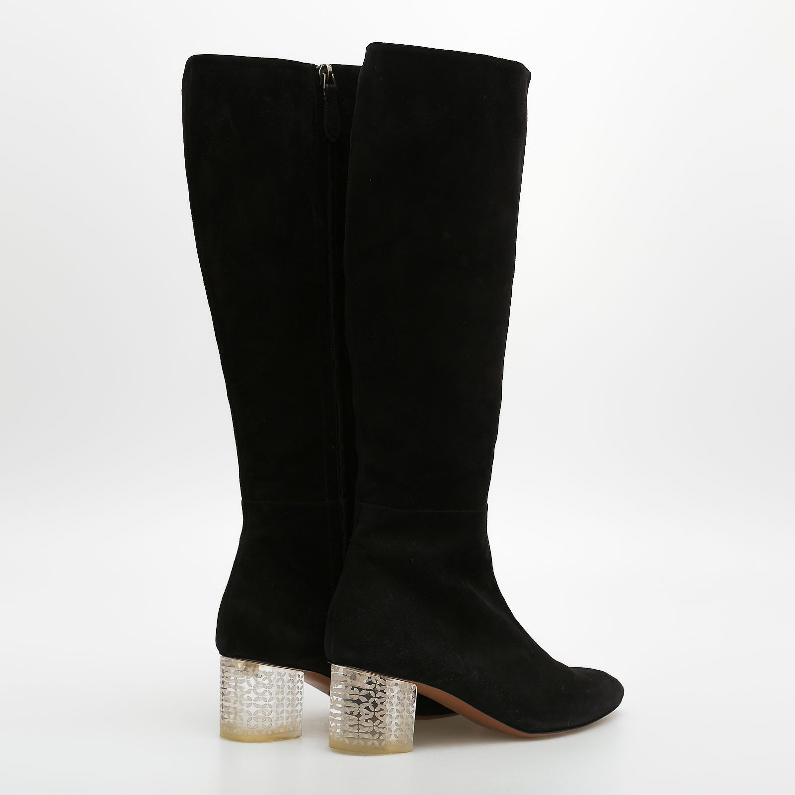 Сапоги черного цвета Alaia - фото из каталога магазина брендовой одежды Second Friend Store Сапоги Alaia - купить оригинал в секонд-хенде SFS - 3