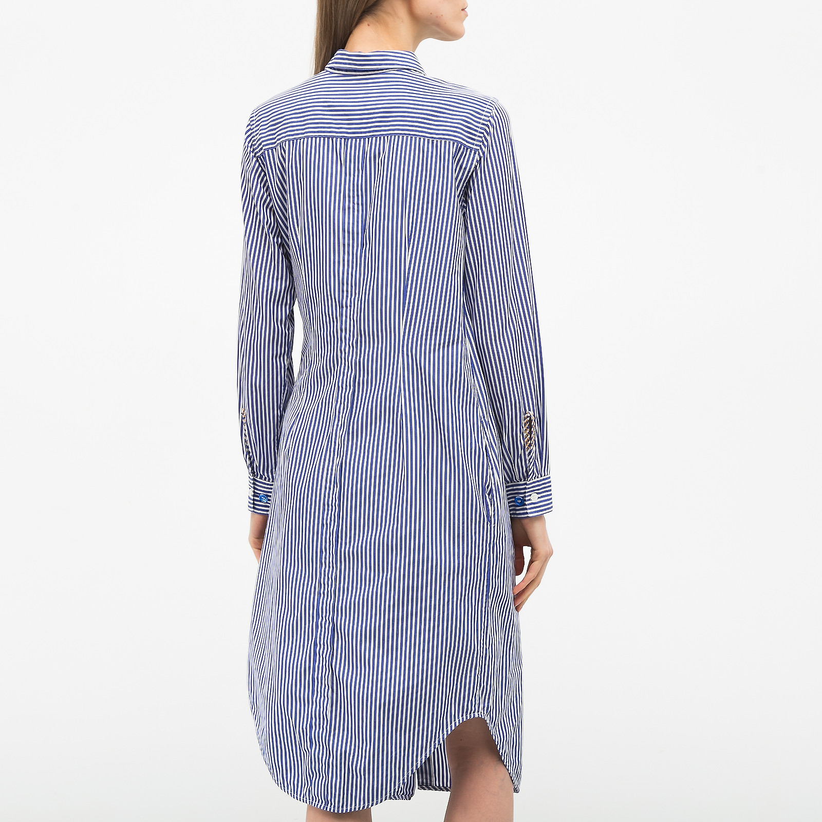 Платье голубого цвета Paul Smith - фото из каталога магазина брендовой одежды Second Friend Store Платье Paul Smith - купить оригинал в секонд-хенде SFS - 3