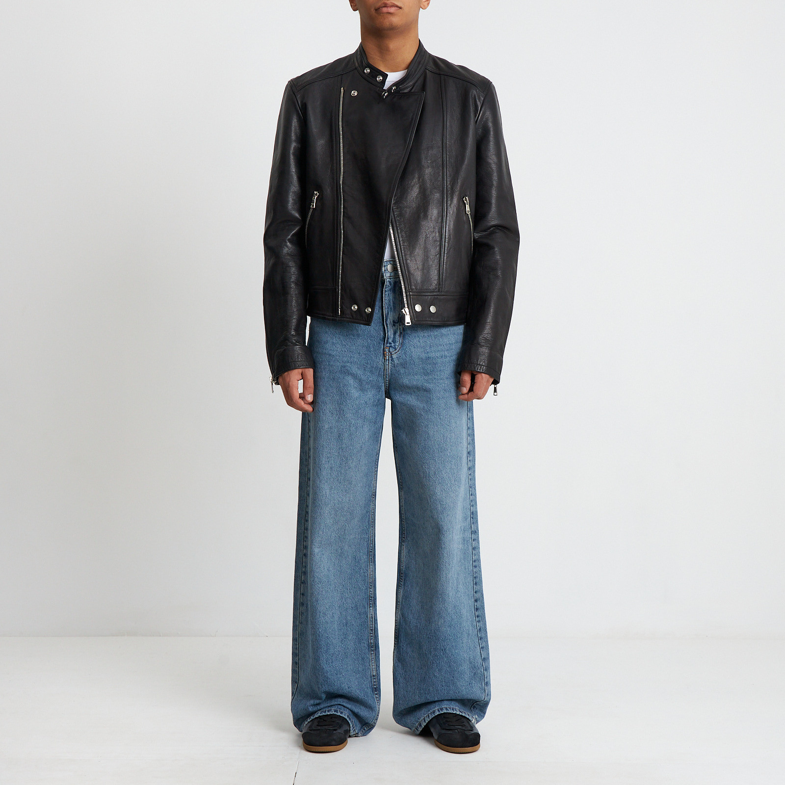 Кожаная куртка Balmain - купить оригинал в секонд-хенде SFS - 2