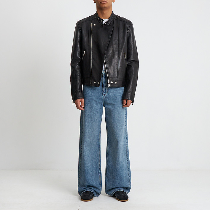 Кожаная куртка Balmain