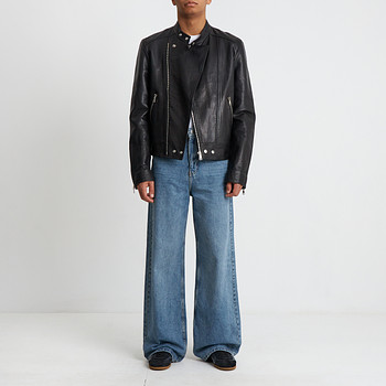 Кожаная куртка Balmain