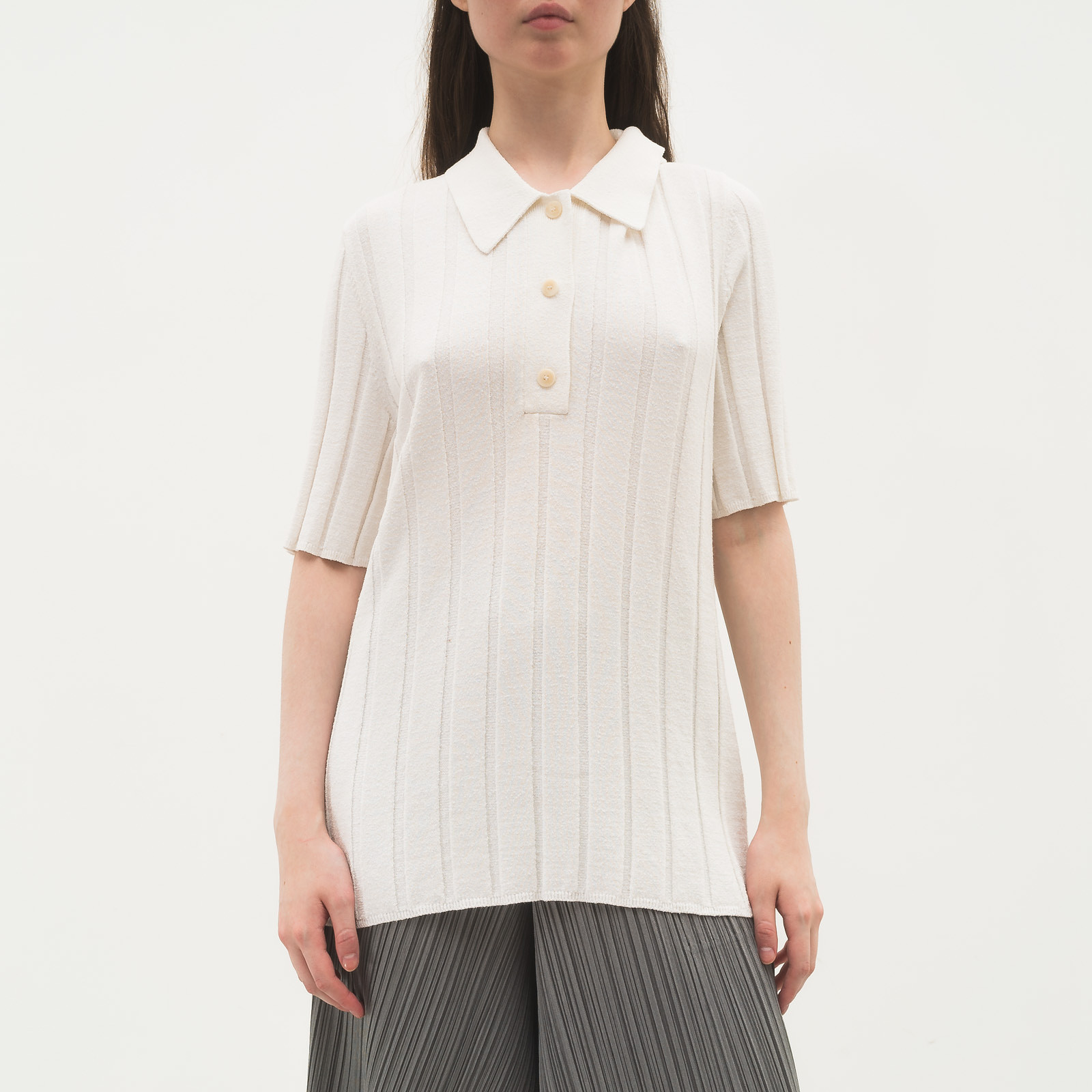 Джемпер белого цвета Joseph - фото из каталога магазина брендовой одежды Second Friend Store Джемпер Joseph - купить оригинал в секонд-хенде SFS - 1