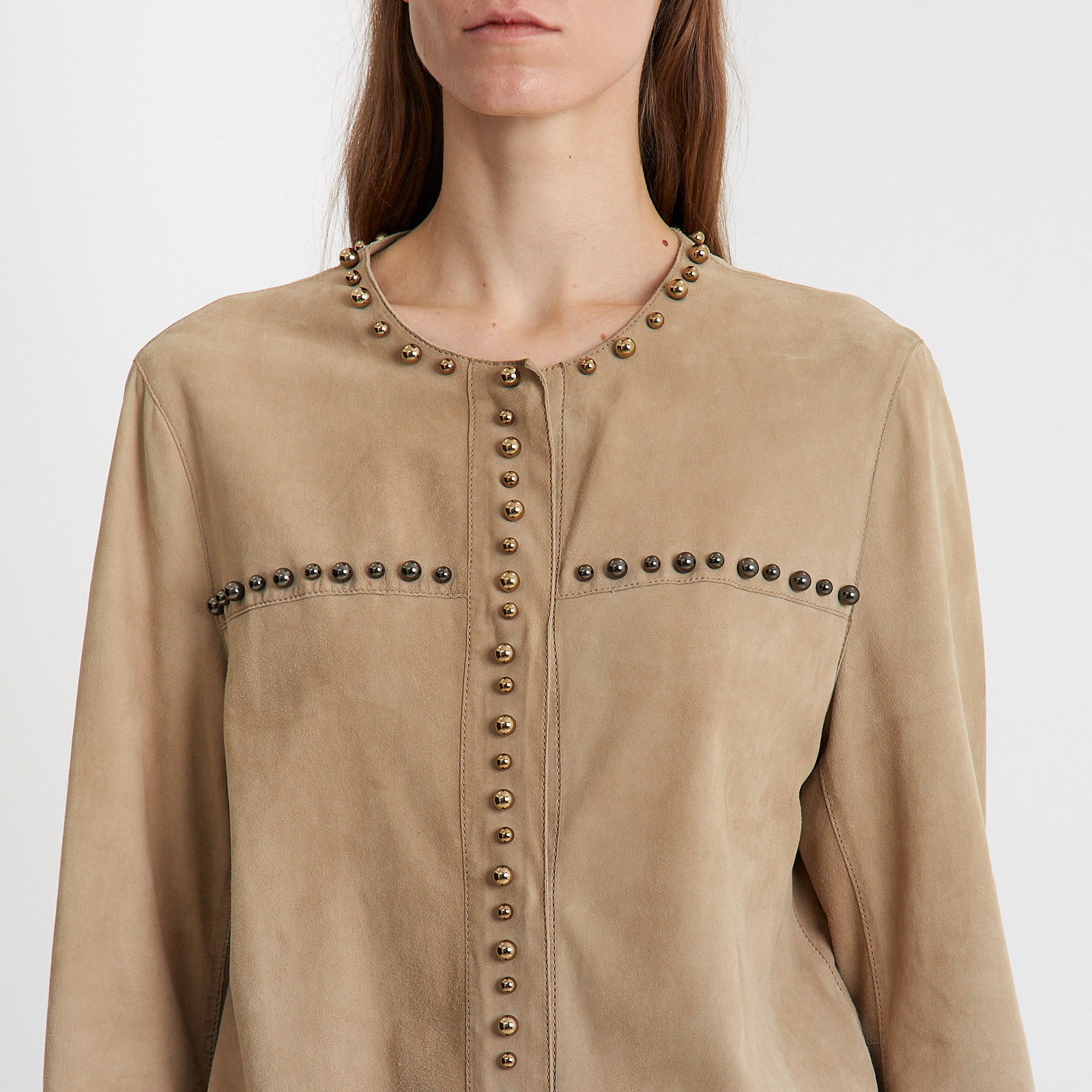 Плащ бежевого цвета Lanvin - фото из каталога магазина брендовой одежды Second Friend Store Плащ Lanvin - купить оригинал в секонд-хенде SFS - 4