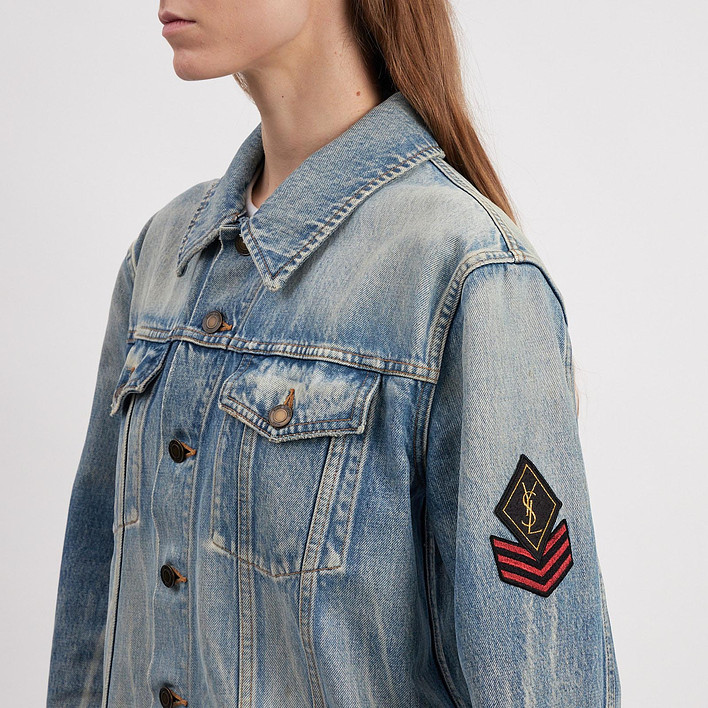 Джинсовка Saint Laurent