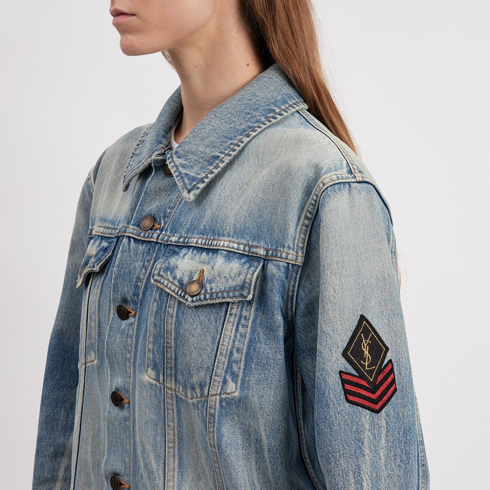 Джинсовка Saint Laurent - купить оригинал в секонд-хенде SFS - 4