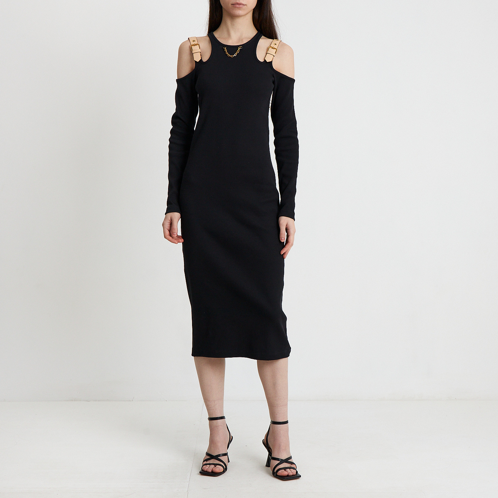 Платье черного цвета Louis Vuitton - фото из каталога магазина брендовой одежды Second Friend Store Платье Louis Vuitton - купить оригинал в секонд-хенде SFS - 2