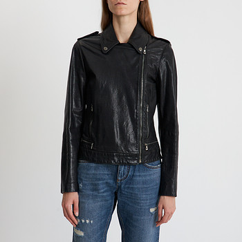 Кожаная куртка Dolce&Gabbana