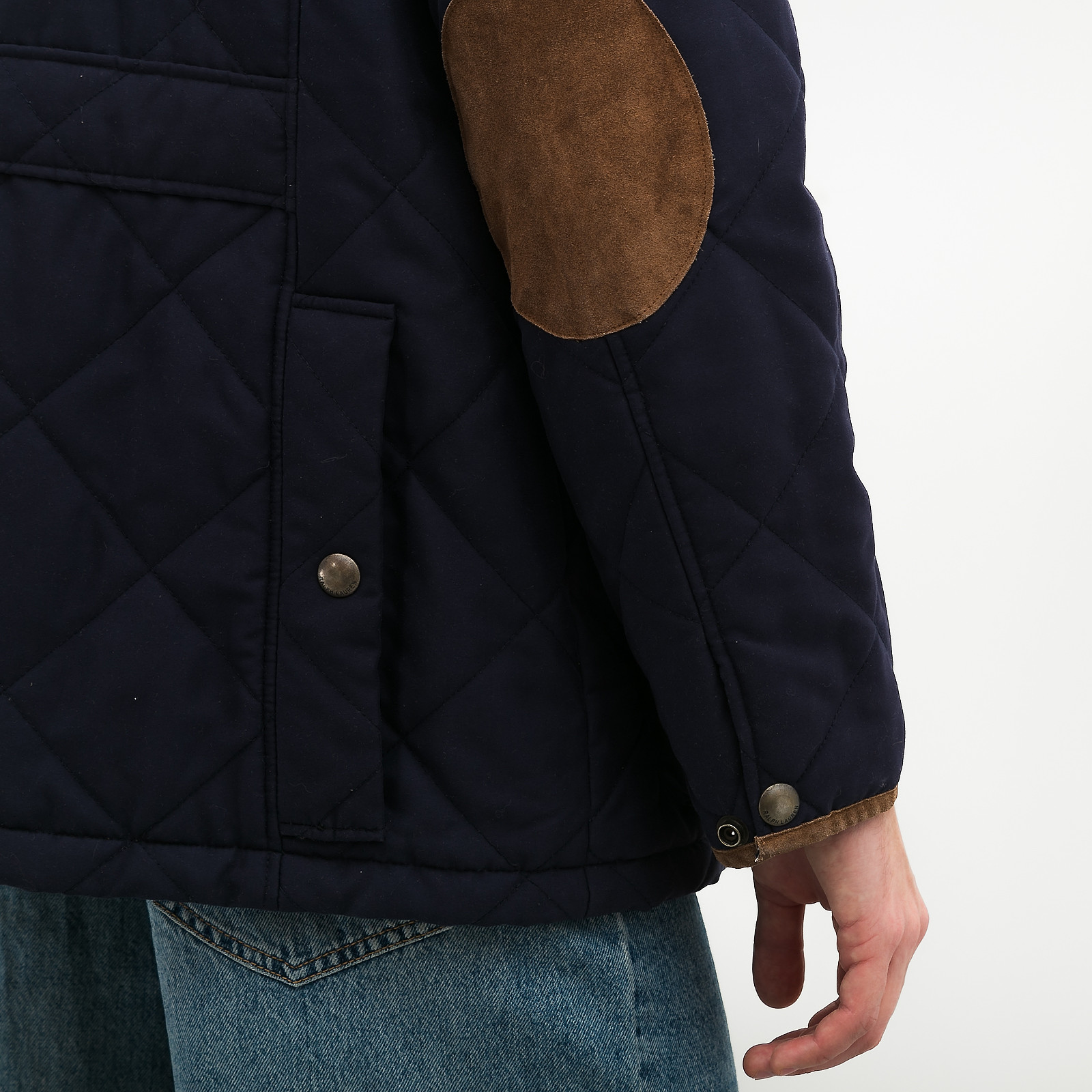 Легкая куртка  синего цвета Ralph Lauren - фото из каталога магазина брендовой одежды Second Friend Store Легкая куртка Ralph Lauren - купить оригинал в секонд-хенде SFS - 5