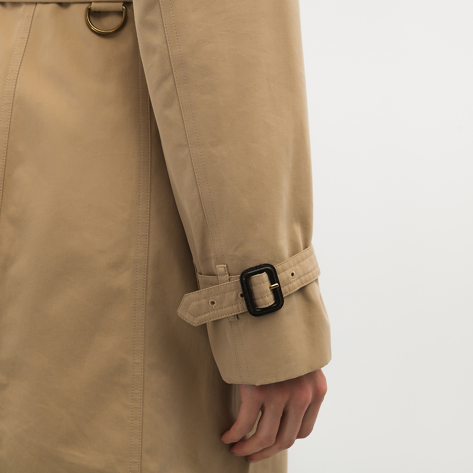 Плащ бежевого цвета Burberry - фото из каталога магазина брендовой одежды Second Friend Store Плащ Burberry - купить оригинал в секонд-хенде SFS - 5