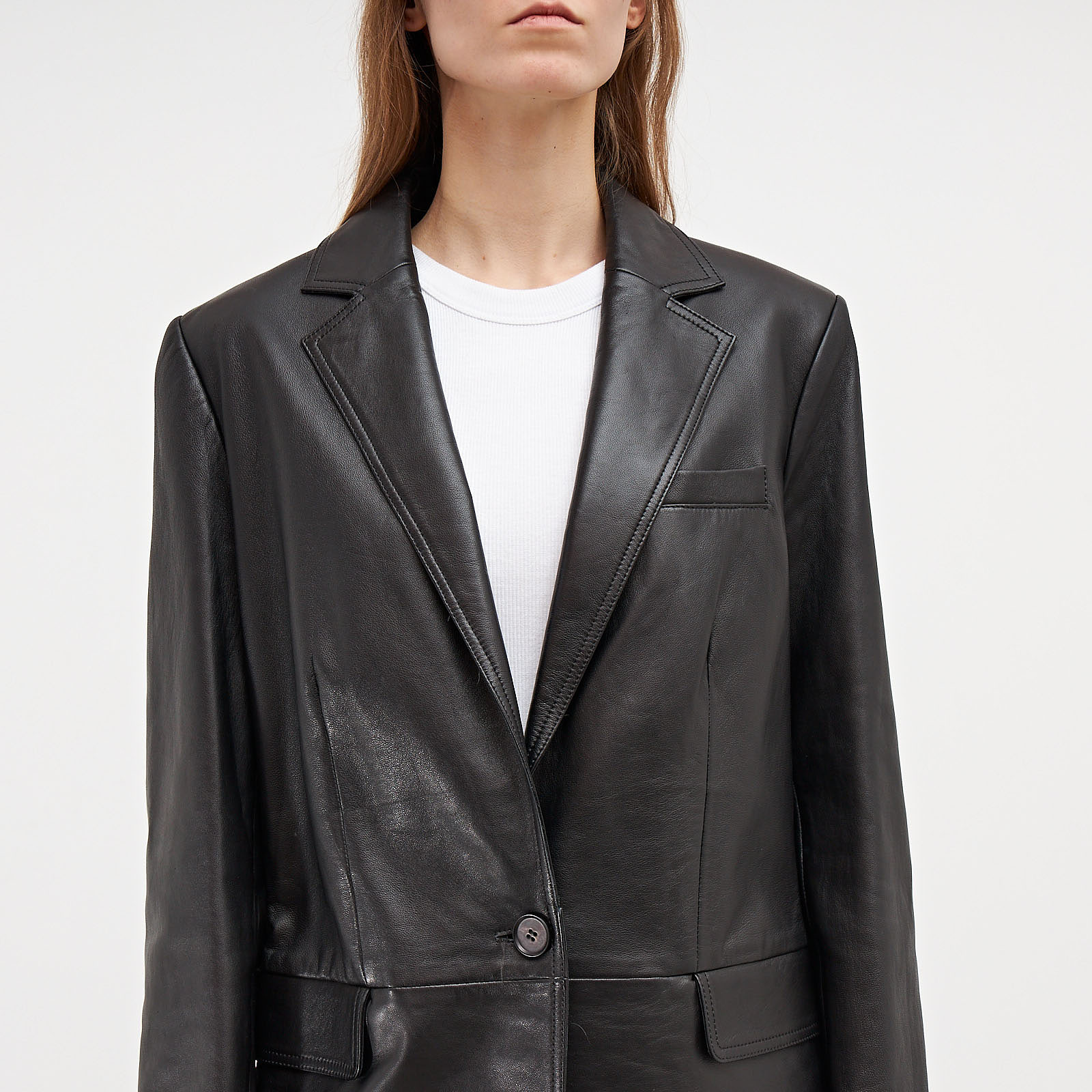 Пиджак черного цвета Bats - фото из каталога магазина брендовой одежды Second Friend Store Пиджак Bats - купить оригинал в секонд-хенде SFS - 4