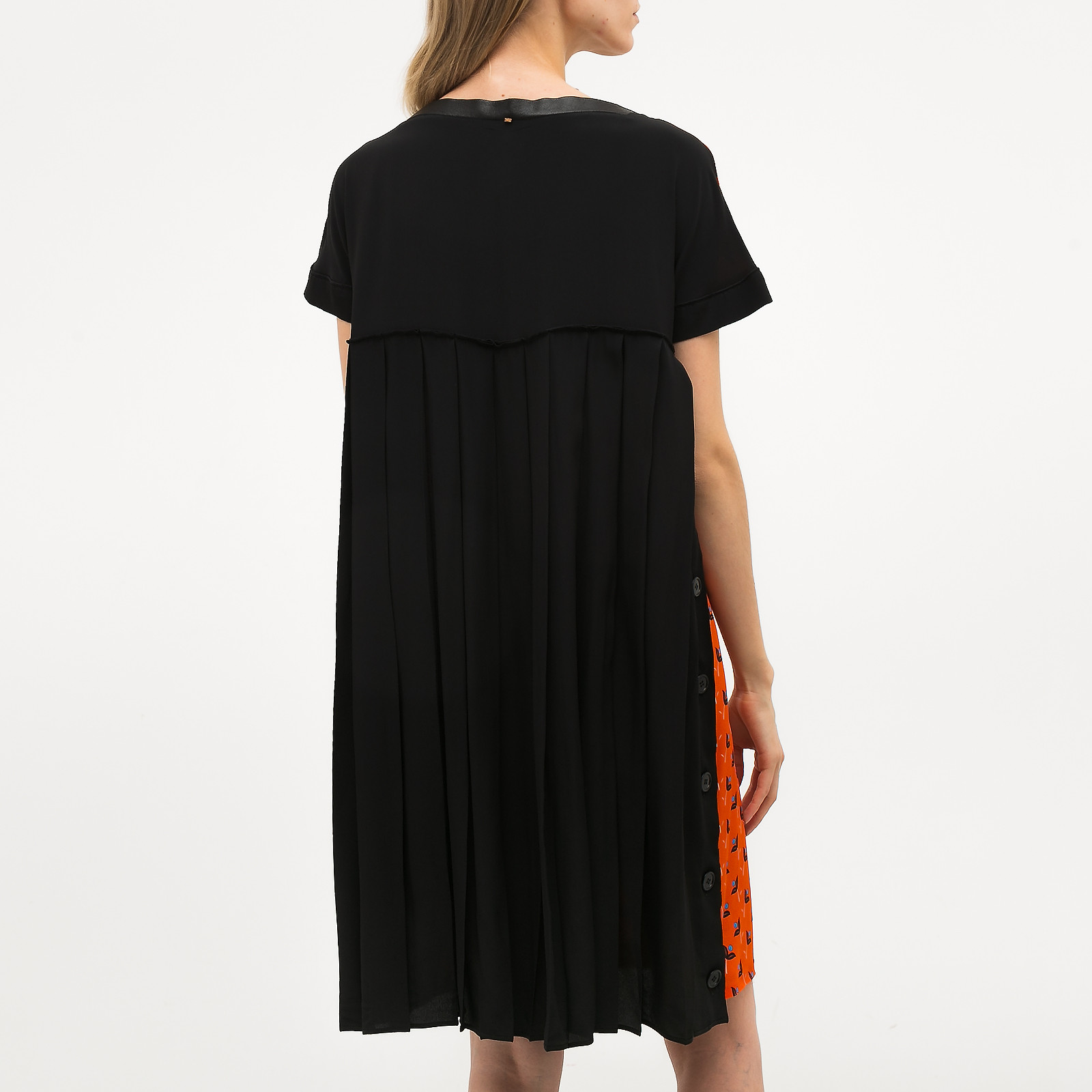 Платье оранжевого цвета Sportmax - фото из каталога магазина брендовой одежды Second Friend Store Платье Sportmax - купить оригинал в секонд-хенде SFS - 3