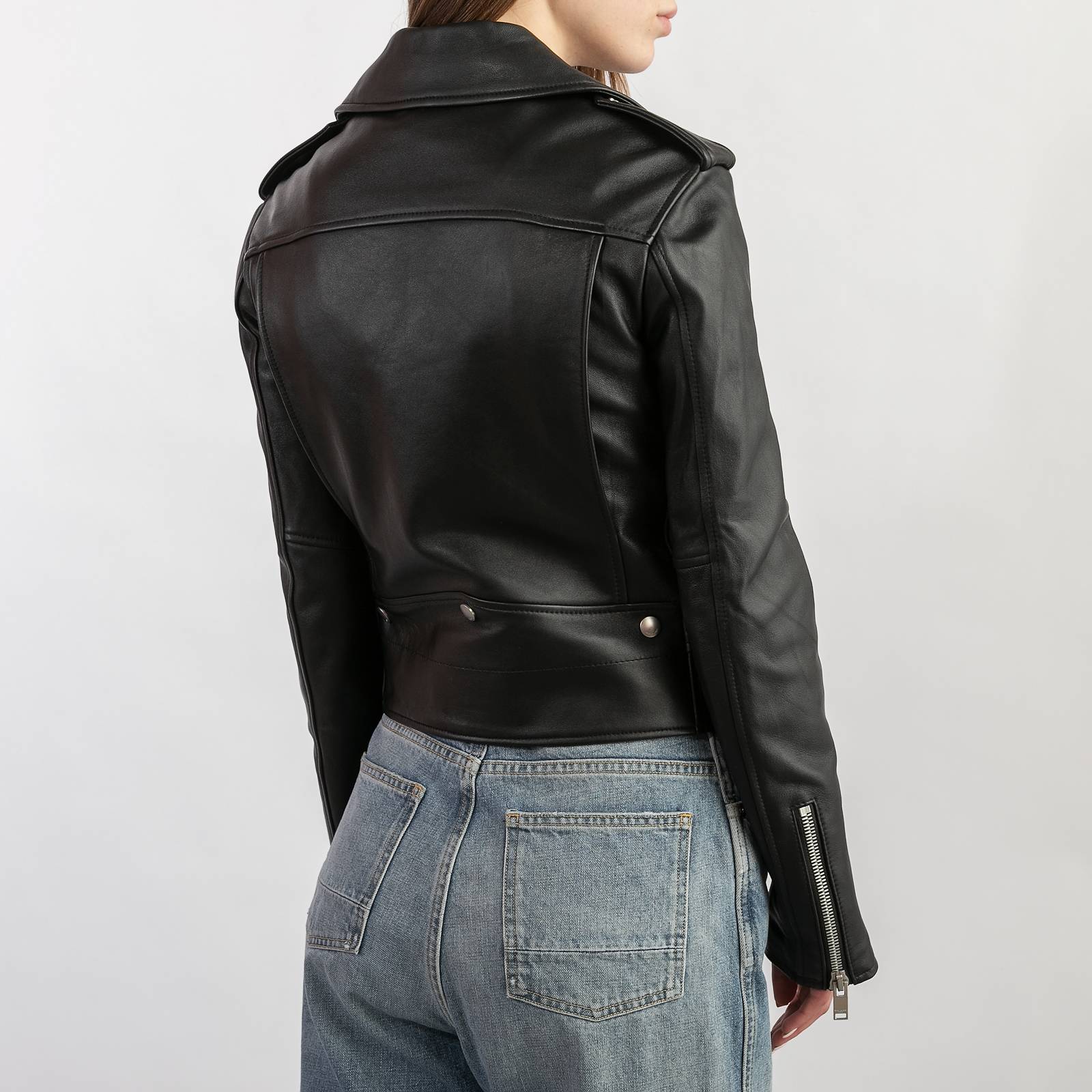 Кожаная куртка Saint Laurent - купить оригинал в секонд-хенде SFS - 2