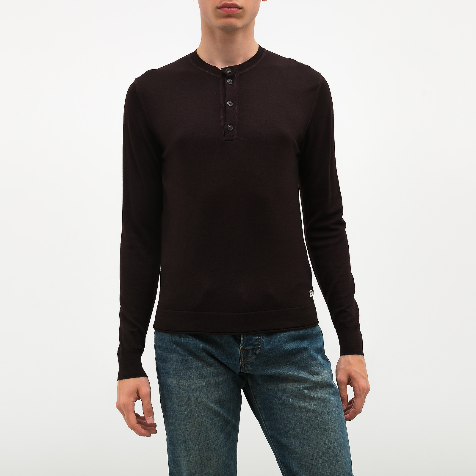 Джемпер коричневого цвета CP Company - фото из каталога магазина брендовой одежды Second Friend Store Джемпер CP Company - купить оригинал в секонд-хенде SFS - 1