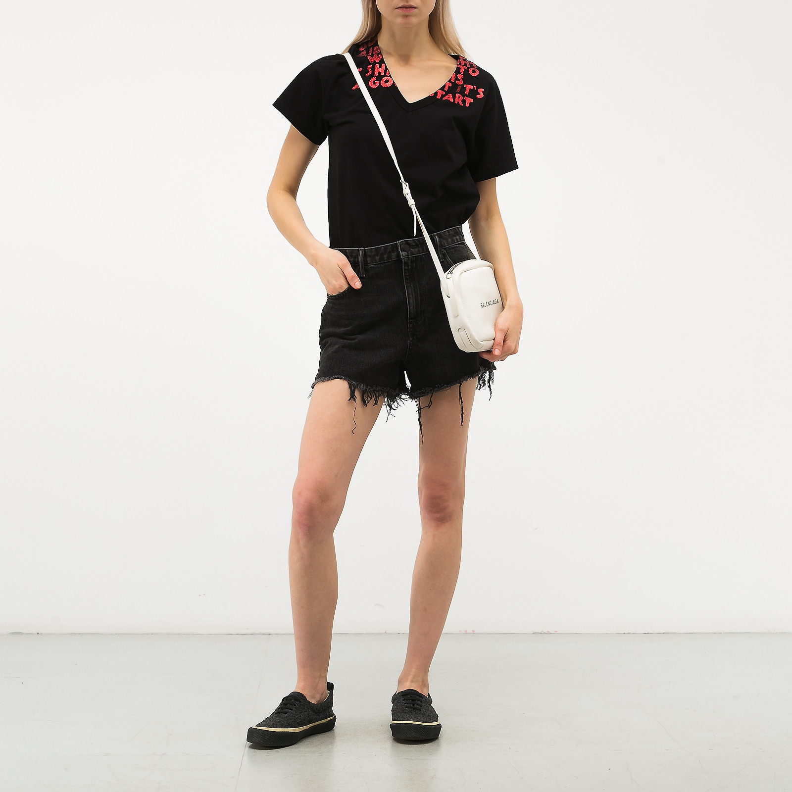 Шорты Denim X Alexander Wang - купить оригинал в секонд-хенде SFS - 2