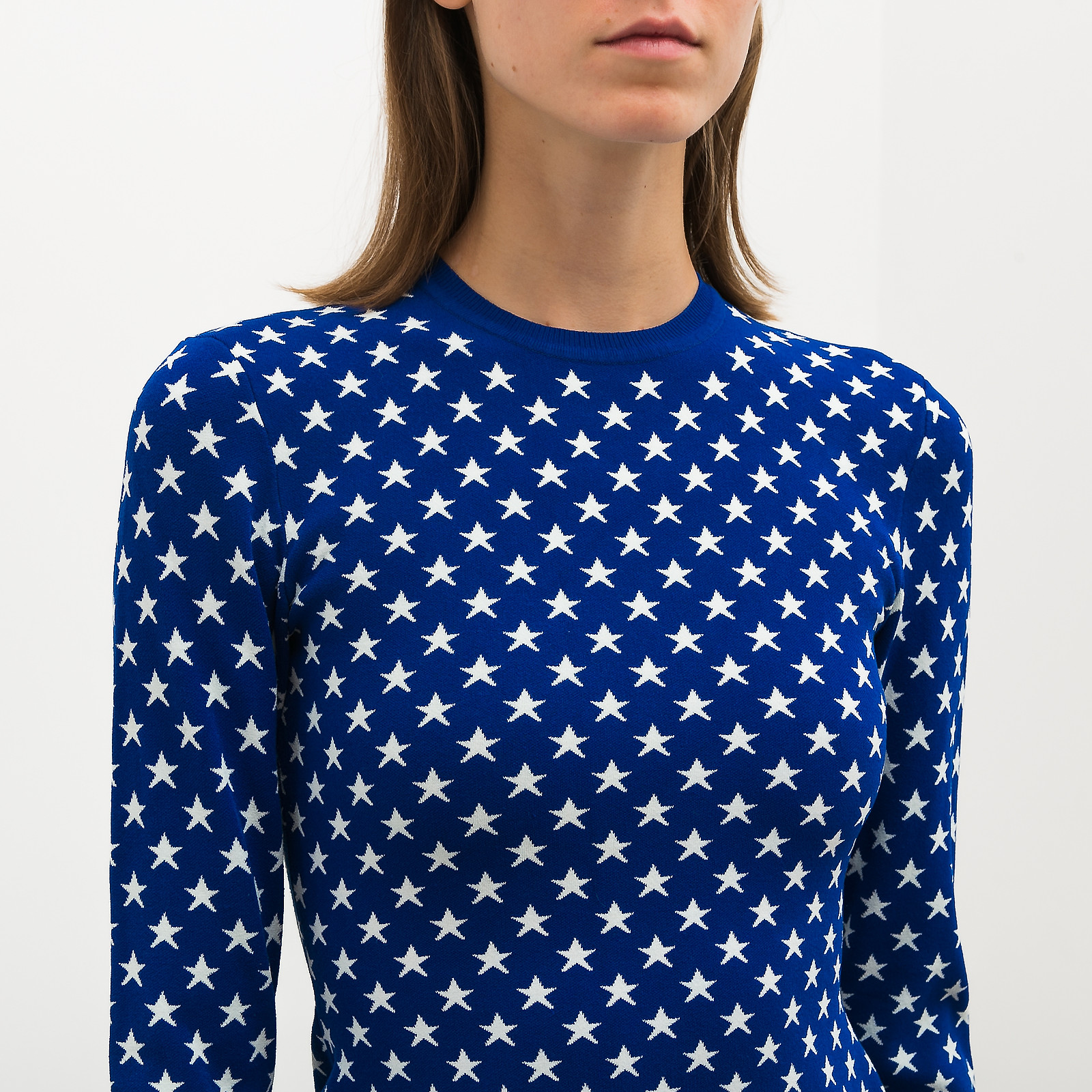 Джемпер синего цвета Givenchy - фото из каталога магазина брендовой одежды Second Friend Store Джемпер Givenchy - купить оригинал в секонд-хенде SFS - 3