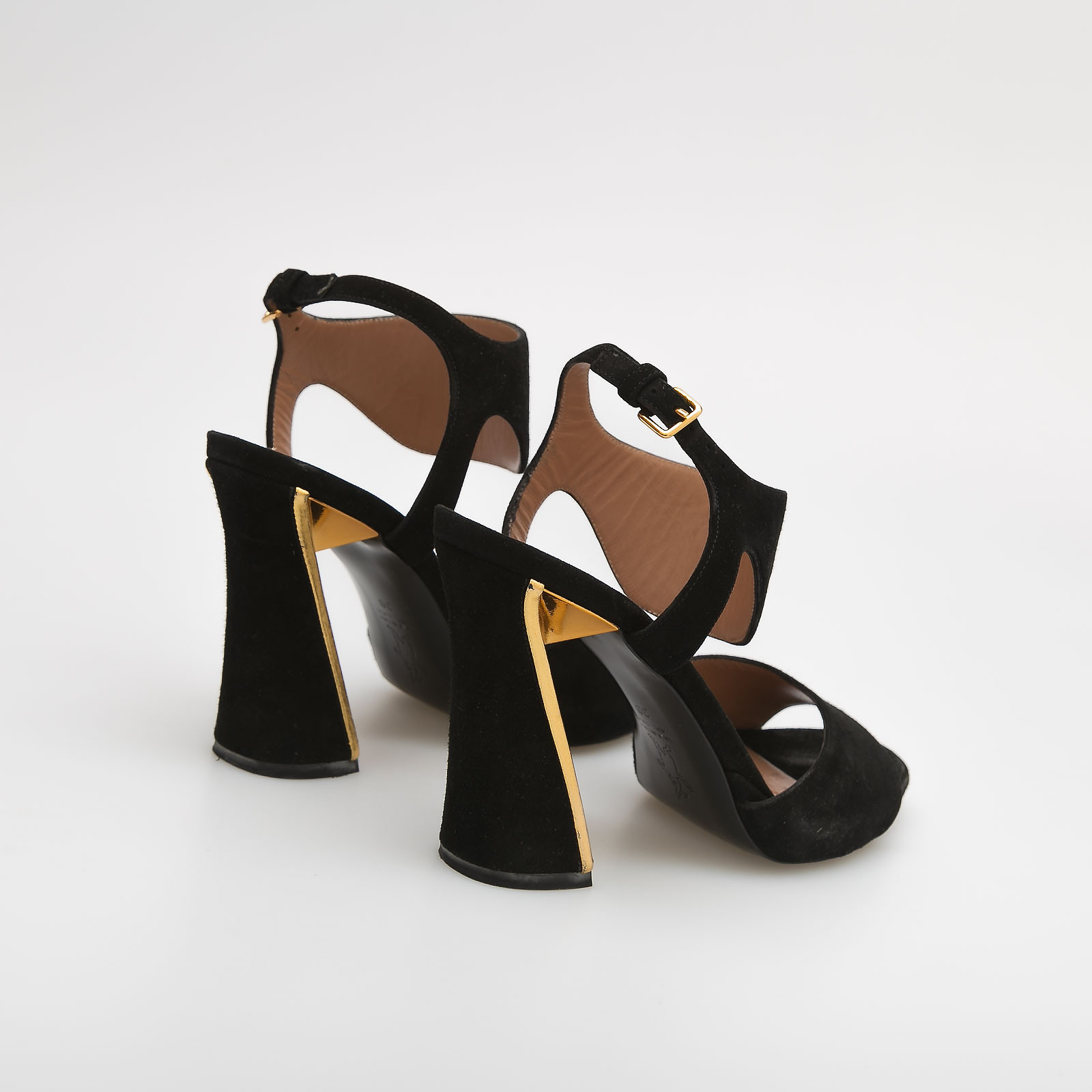 Босоножки черного цвета Marni - фото из каталога магазина брендовой одежды Second Friend Store Босоножки Marni - купить оригинал в секонд-хенде SFS - 3