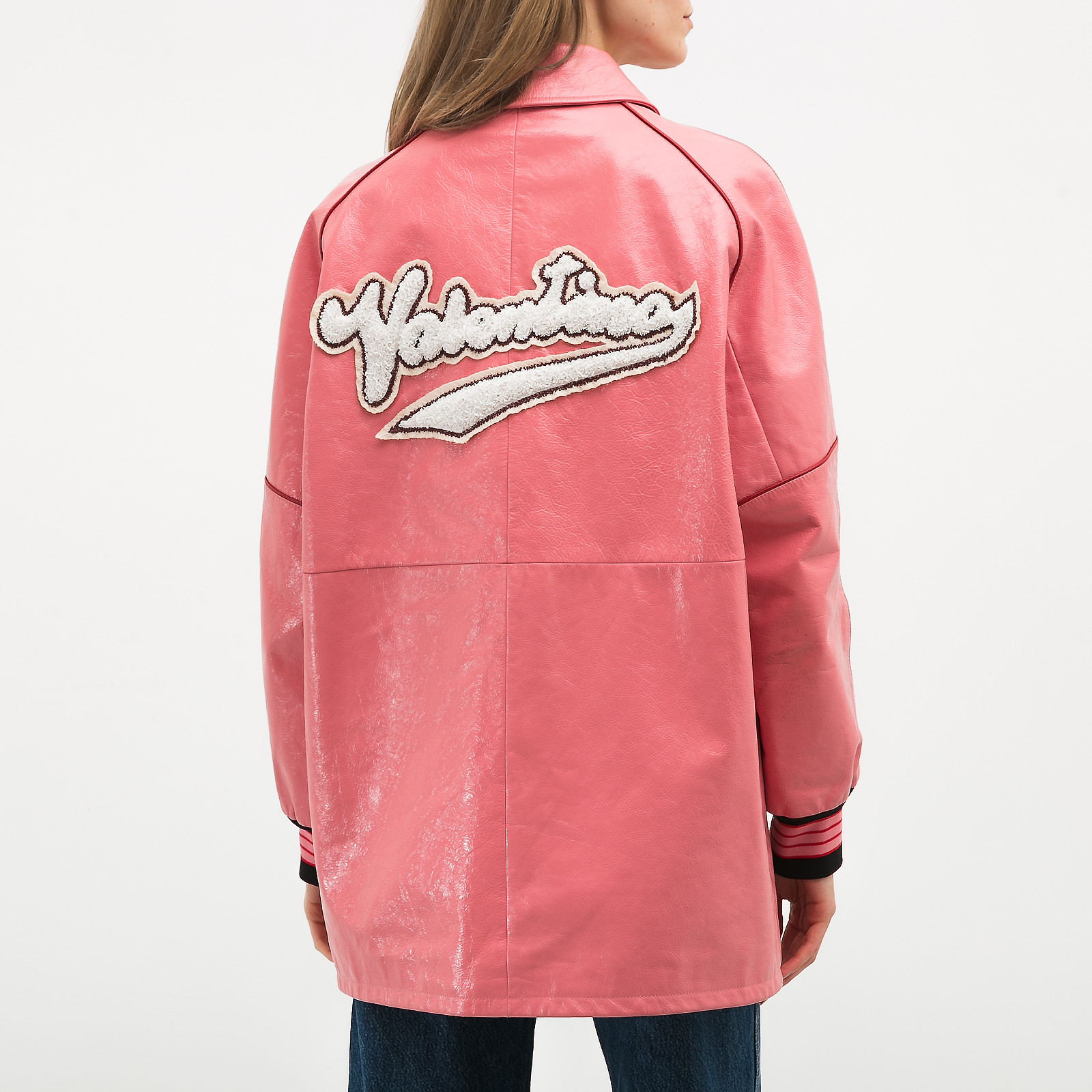 Кожаная куртка Valentino - купить оригинал в секонд-хенде SFS