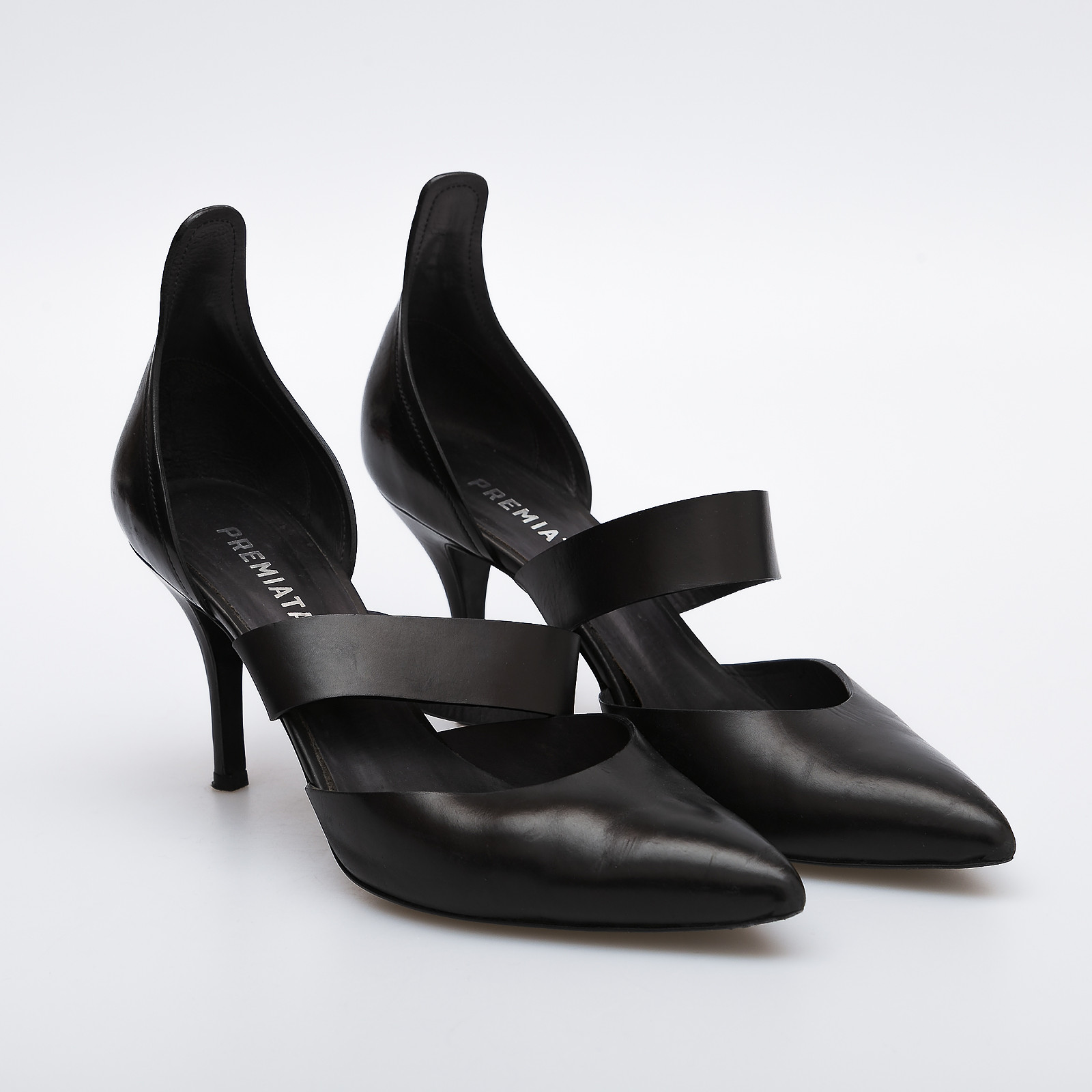 Туфли черного цвета Premiata - фото из каталога магазина брендовой одежды Second Friend Store Туфли Premiata - купить оригинал в секонд-хенде SFS - 2