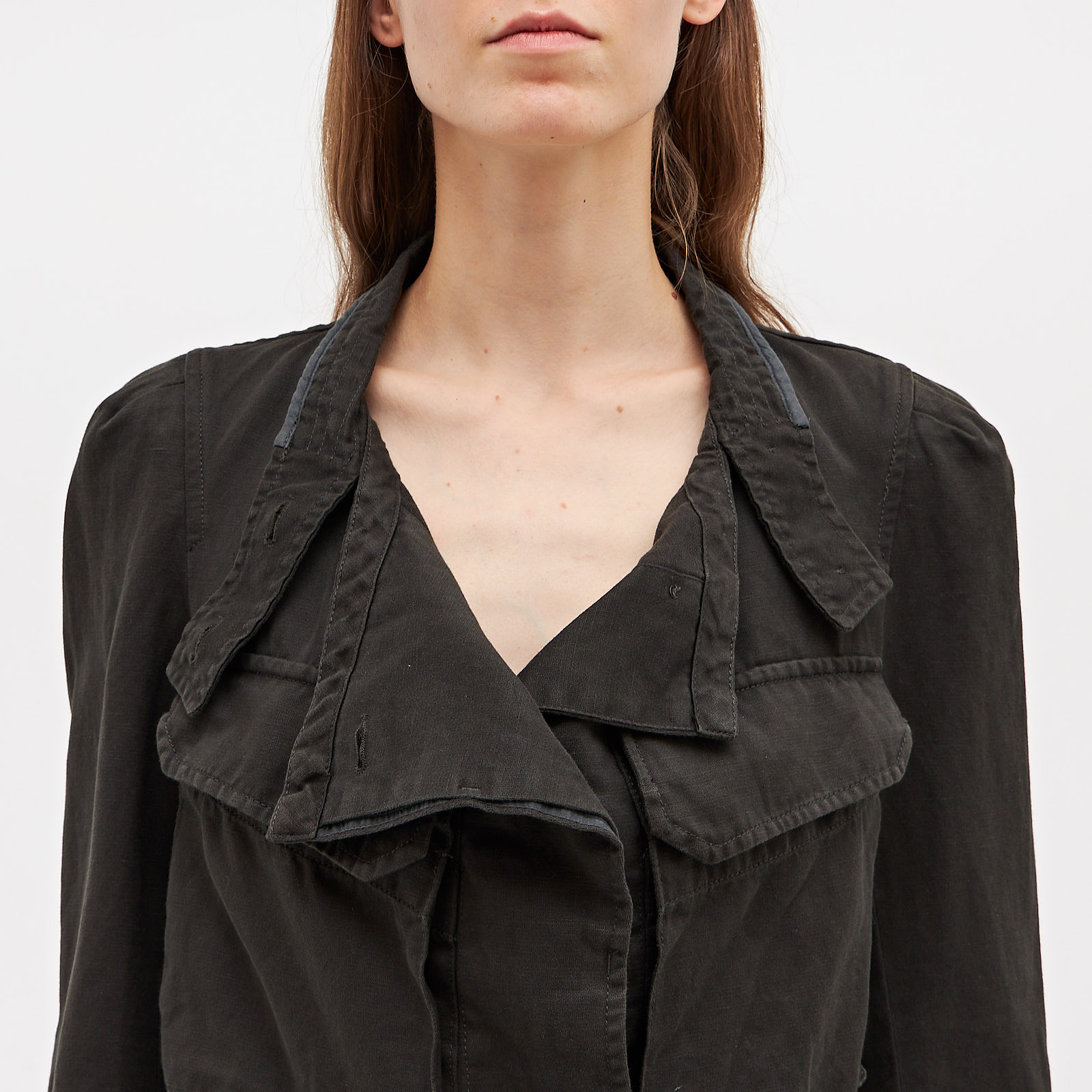 Куртка зеленого цвета Isabel Marant - фото из каталога магазина брендовой одежды Second Friend Store Куртка Isabel Marant - купить оригинал в секонд-хенде SFS - 4