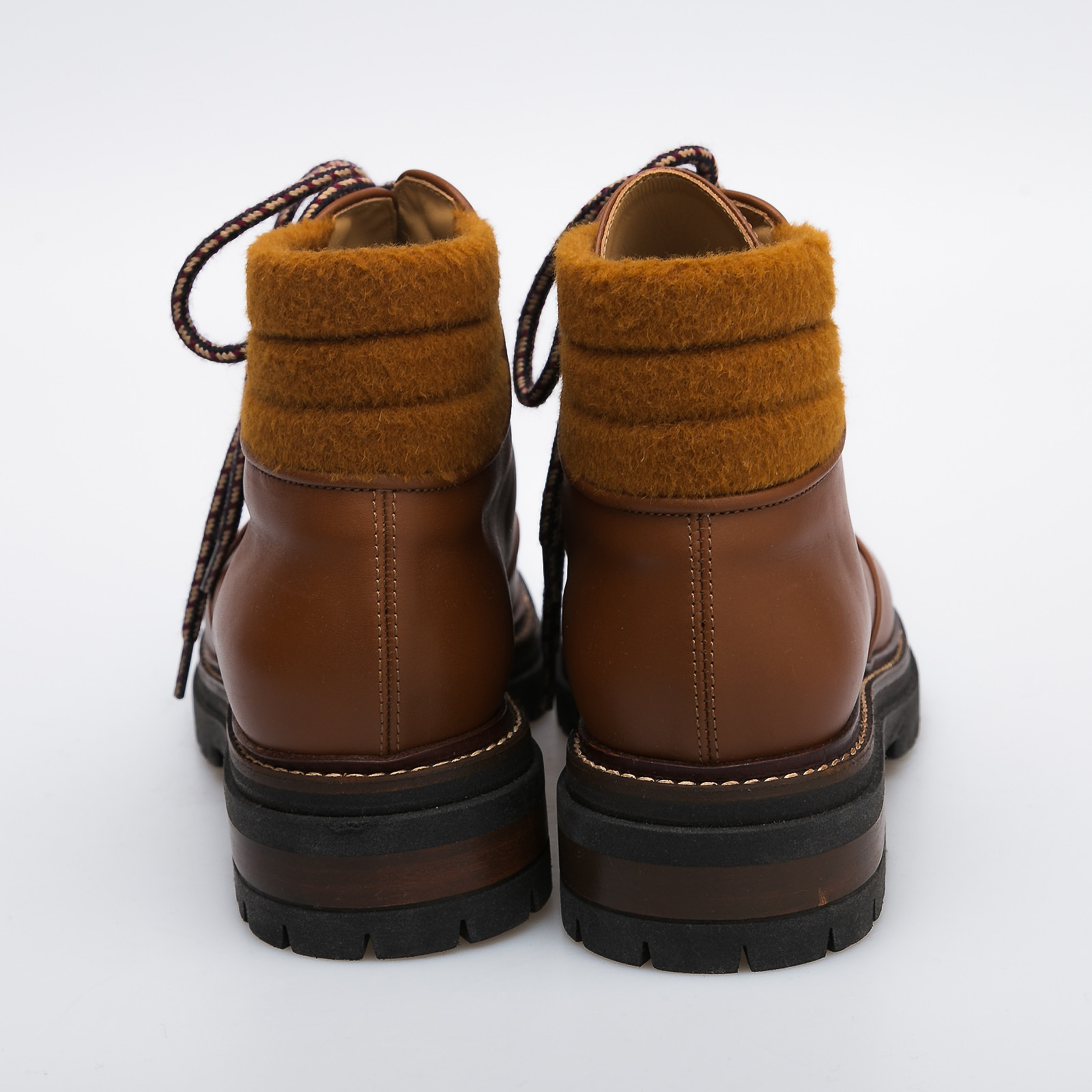 Ботинки Max Mara коричневые, 41 - купить за 39200 ₽