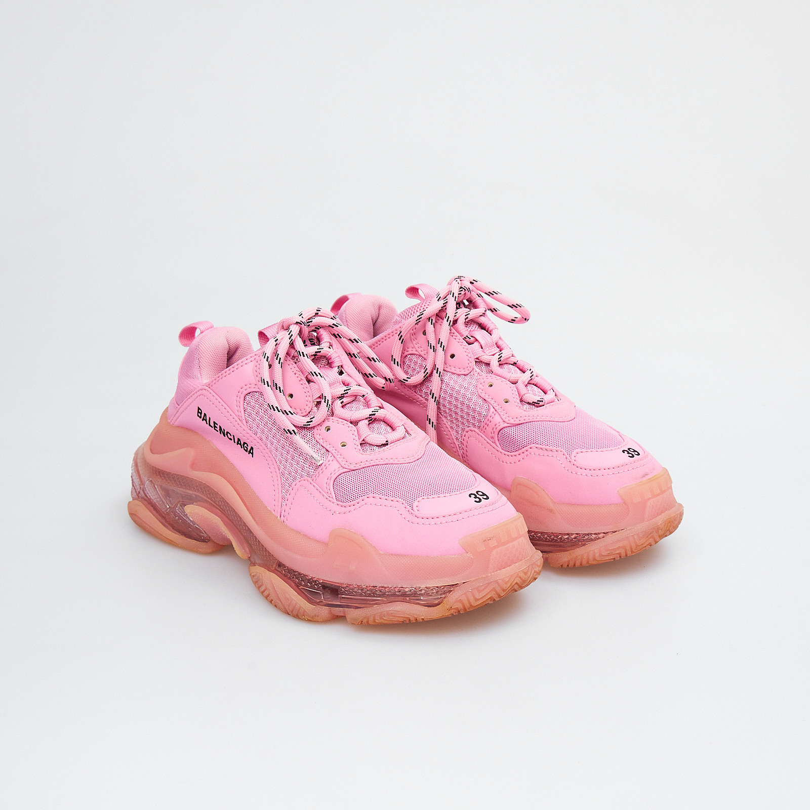 Кроссовки розового цвета Balenciaga - фото из каталога магазина брендовой одежды Second Friend Store Кроссовки Balenciaga - купить оригинал в секонд-хенде SFS - 2