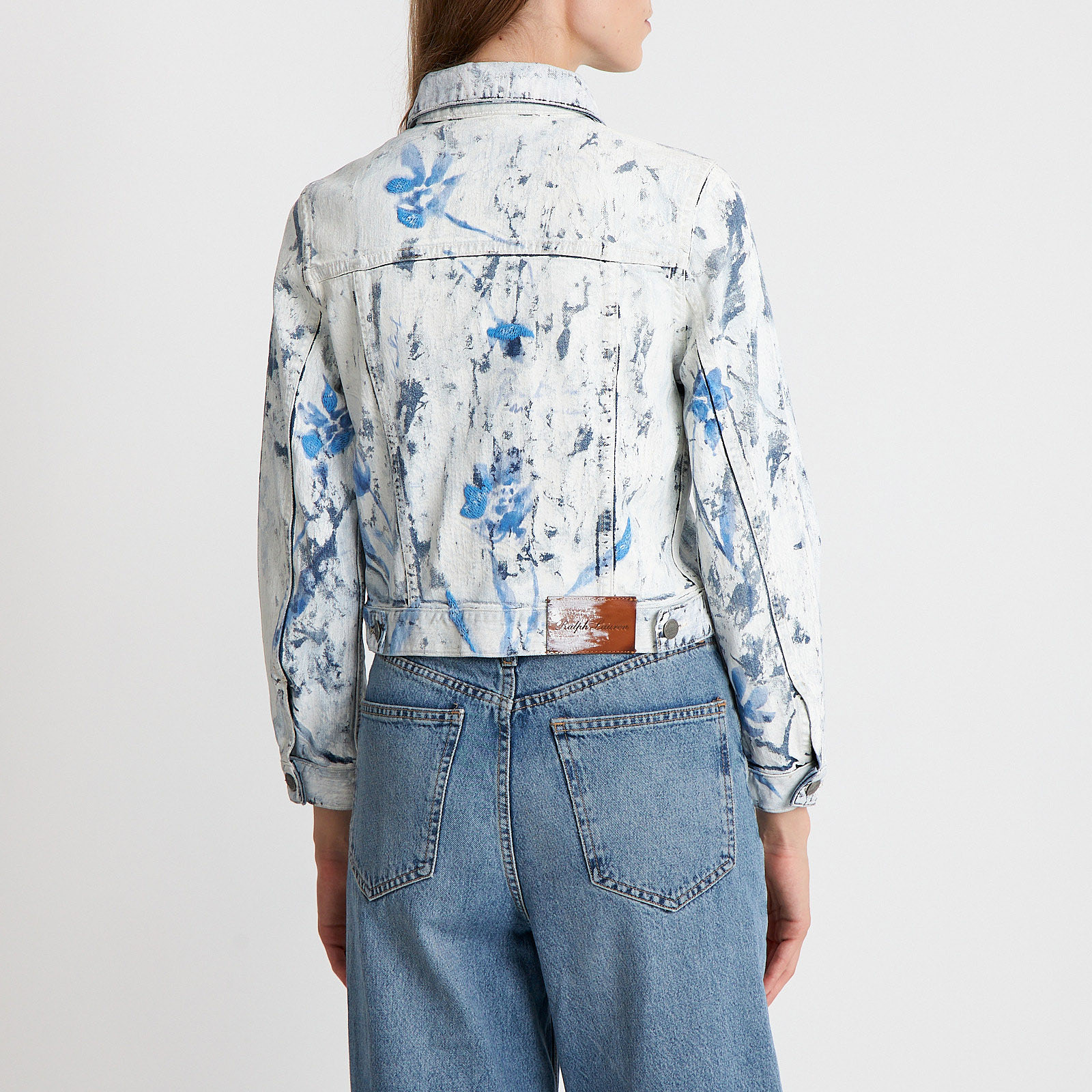 Куртка голубого цвета Ralph Lauren - фото из каталога магазина брендовой одежды Second Friend Store Куртка Ralph Lauren - купить оригинал в секонд-хенде SFS - 3