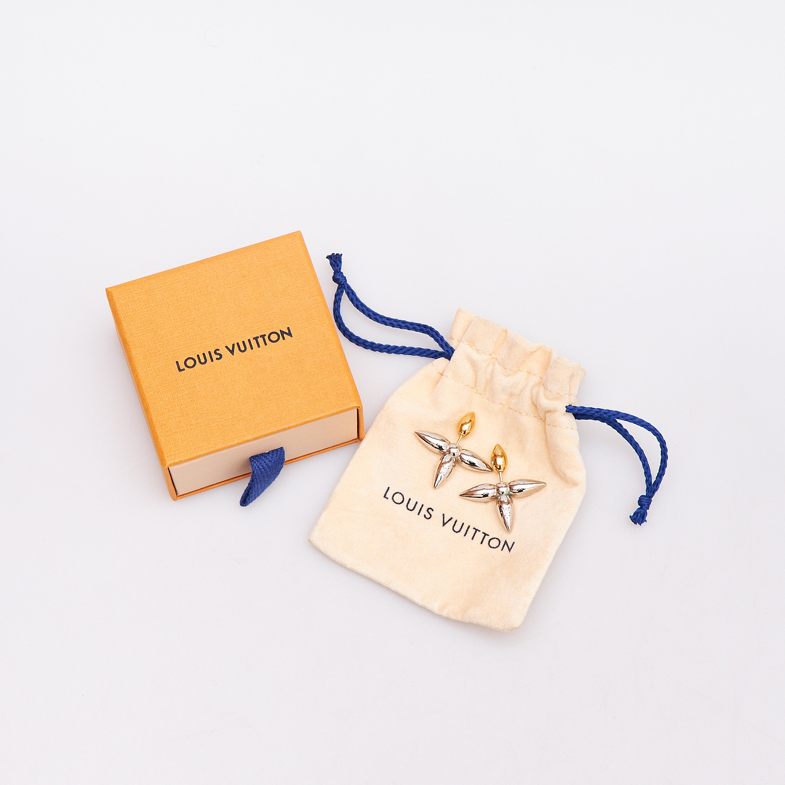 Серьги Louis Vuitton - купить оригинал в секонд-хенде SFS - 1