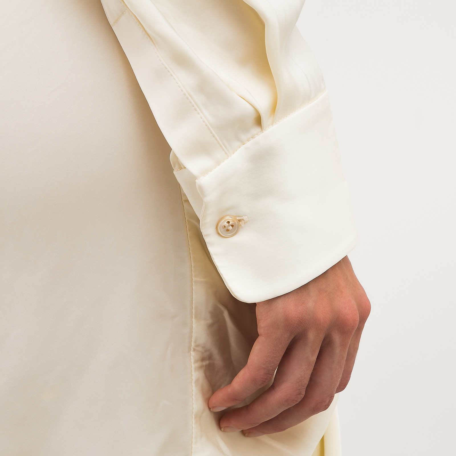 Платье белого цвета Jacquemus - фото из каталога магазина брендовой одежды Second Friend Store Платье Jacquemus - купить оригинал в секонд-хенде SFS - 5