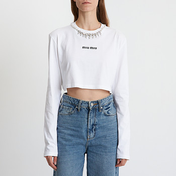 Лонгслив Miu Miu