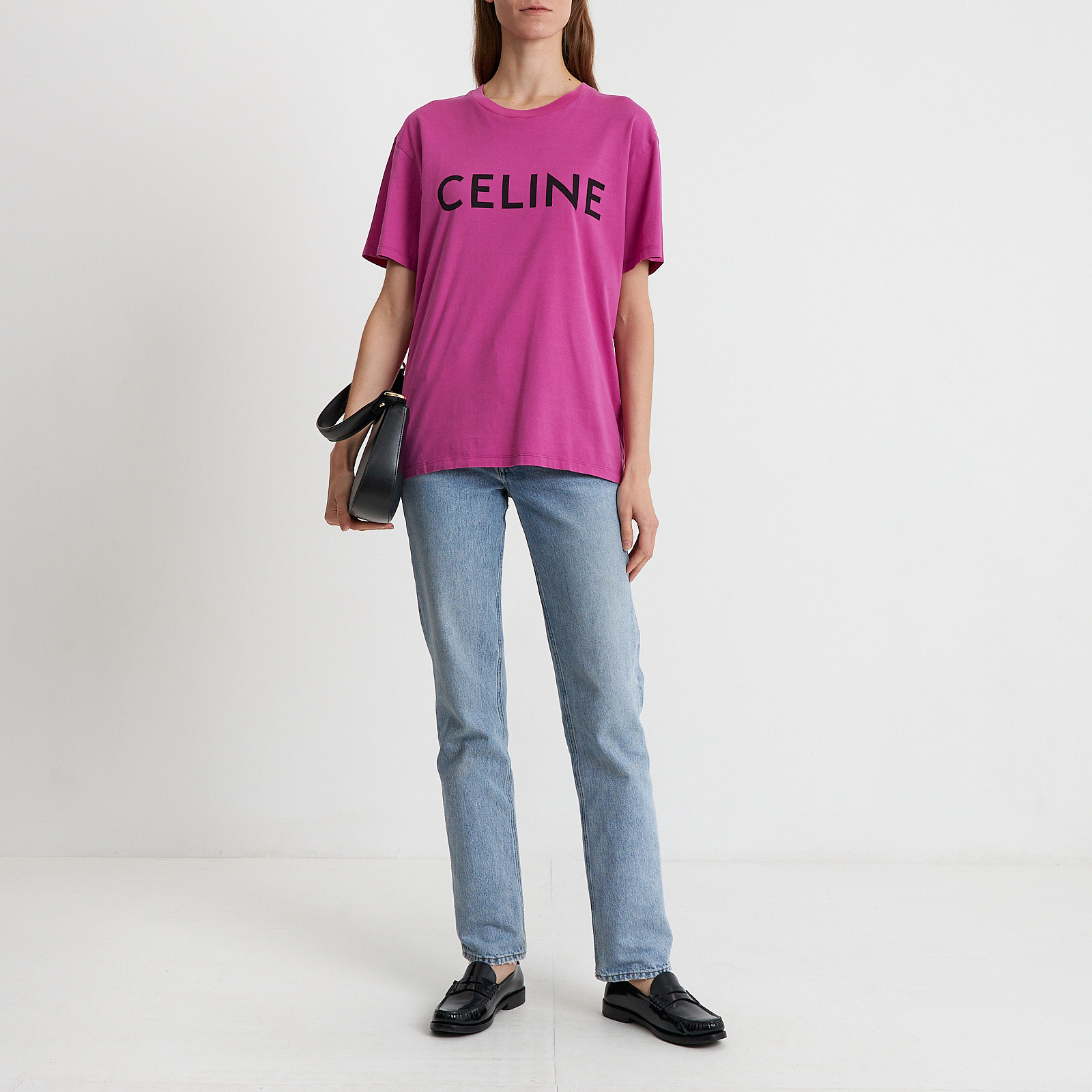 Футболка   Celine - фото из каталога магазина брендовой одежды Second Friend Store Футболка Celine - купить оригинал в секонд-хенде SFS - 3